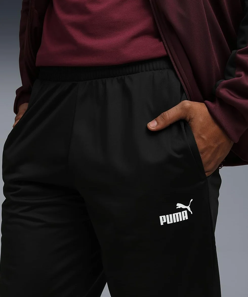 PUMA Chándal de hombre Acetata Poly Colourblock Burdeos Código 687304-96