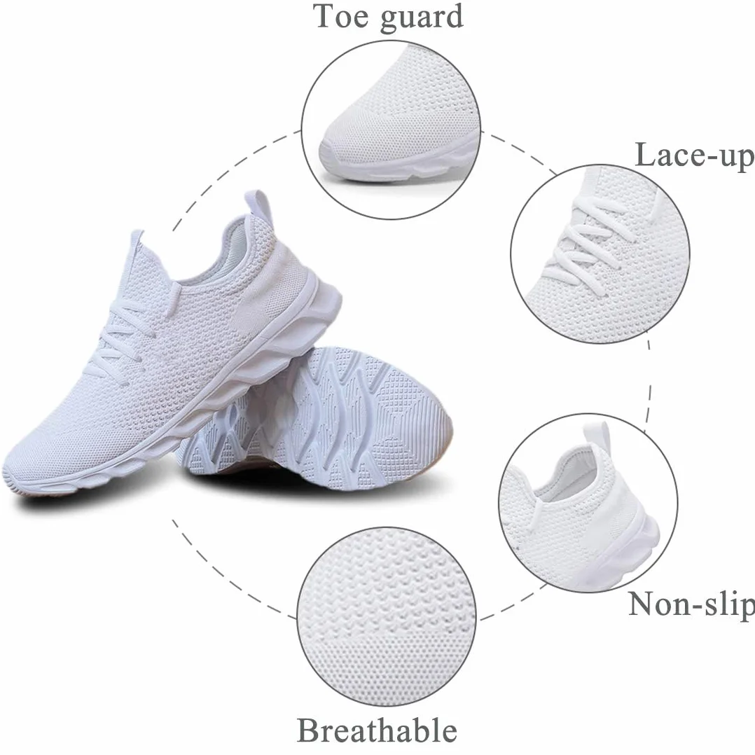 Zapatillas Deportivas Running Mujer Asfalto Transpirables Cordones Sneakers