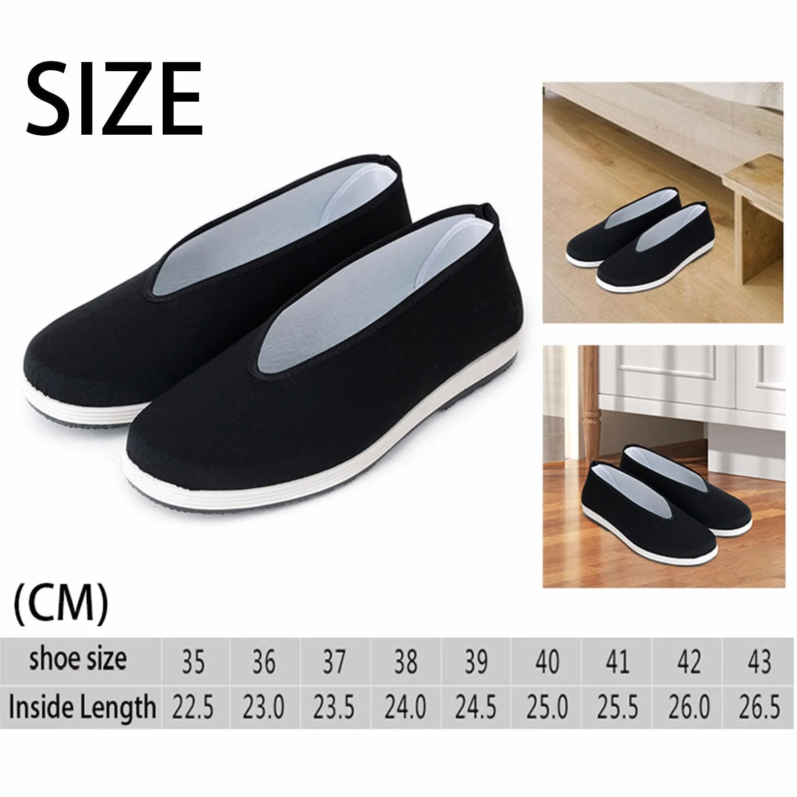 Zapatos de Kung Fu, Zapatos de Lona, Duraderos para Hombres Y Mujeres, Transpirables, Antideslizantes, Suela de Goma, Zapatos de Artes Marciales,