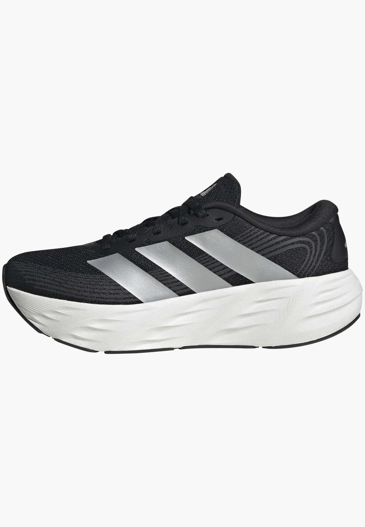 adidas Mujer Galaxy 8 Running Wide Shoes, Core Black/Matte Silver/Carbon