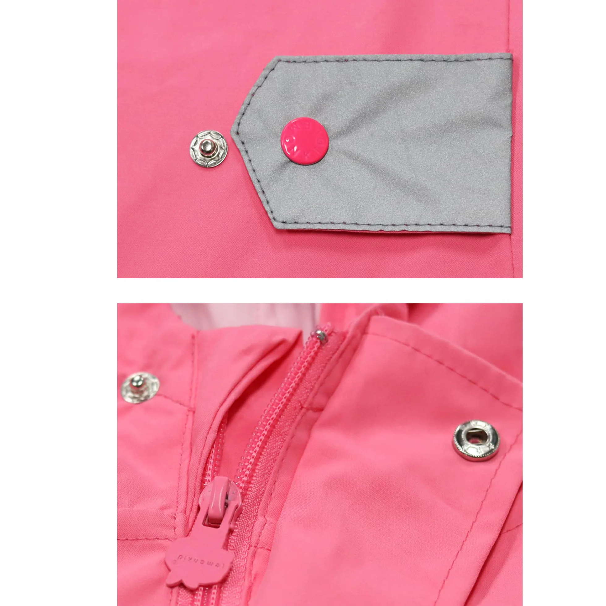 Fewlby Chubasquero Niños Niñas, Impermeable Poncho de Lluvia Ligero Abrigos de Lluvia Chaqueta Impermeable Mono Impermeable con Capucha Traje de Lluvia 1-8 Años