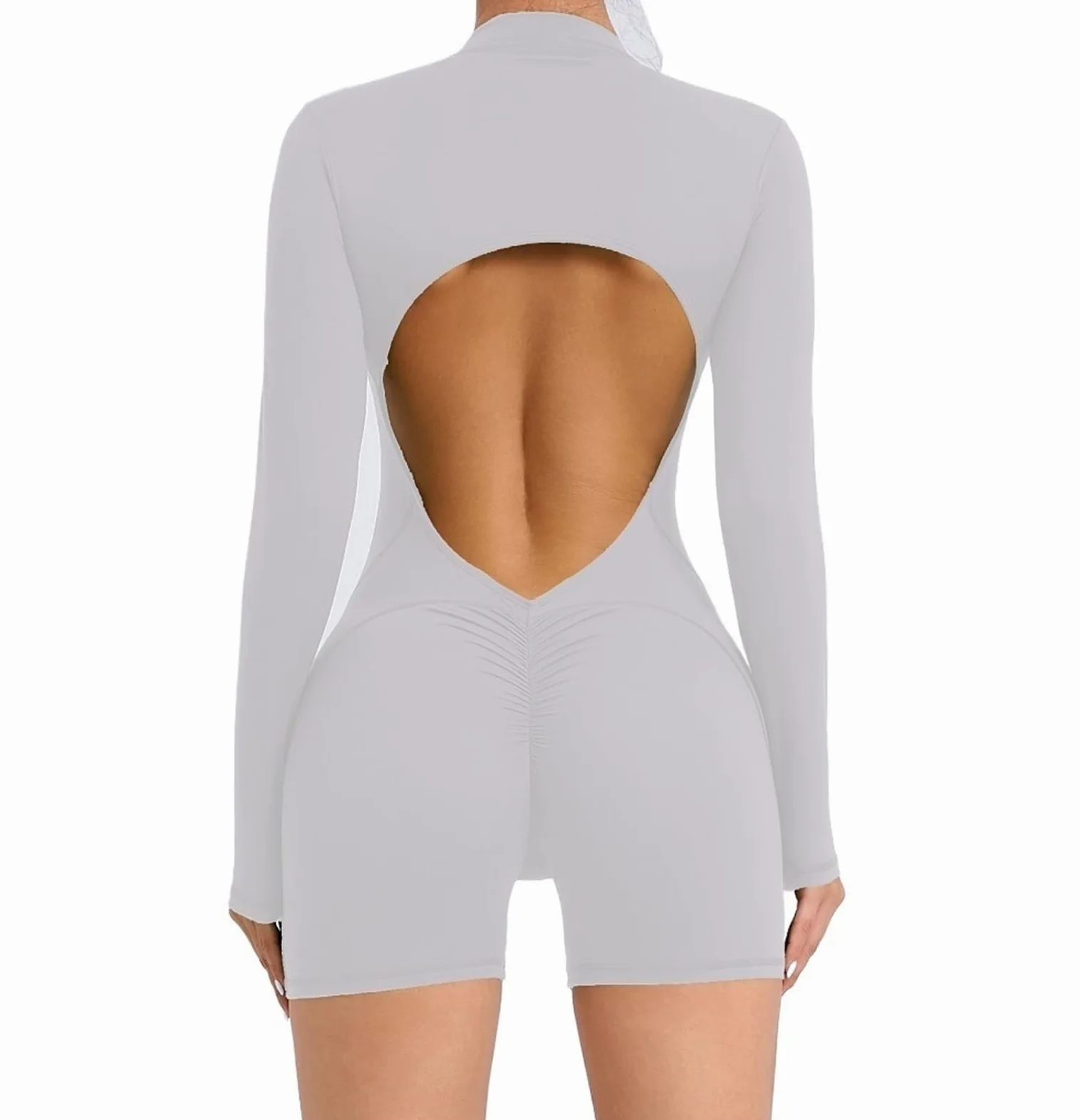 Body for Pilates, mono de Yoga, traje deportivo manga larga una pieza, peleles for gimnasio y Fitness, ropa deportiva general for entrenamiento
