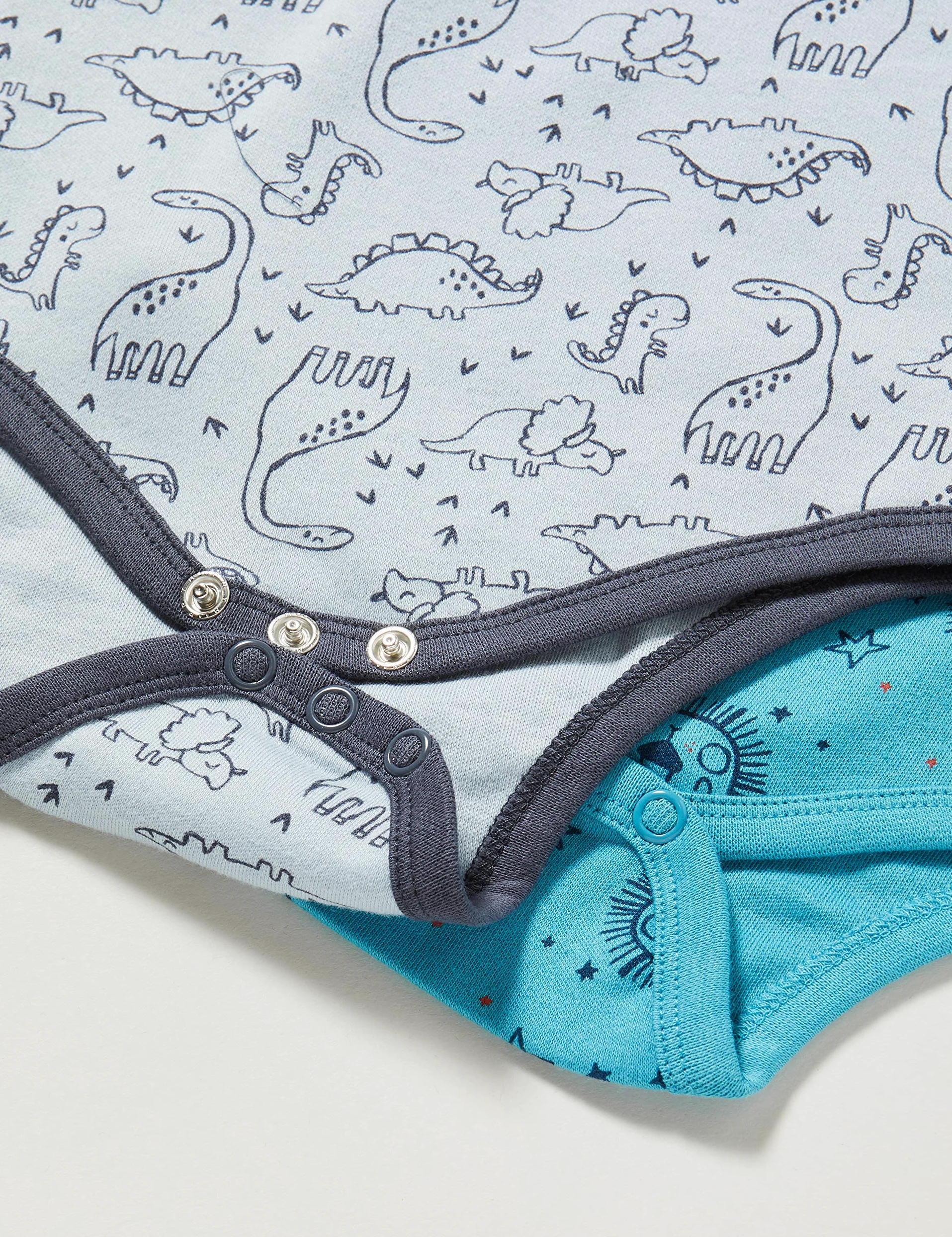 Care, Body Bebe Manga Larga, Ombro Blue (747), 56