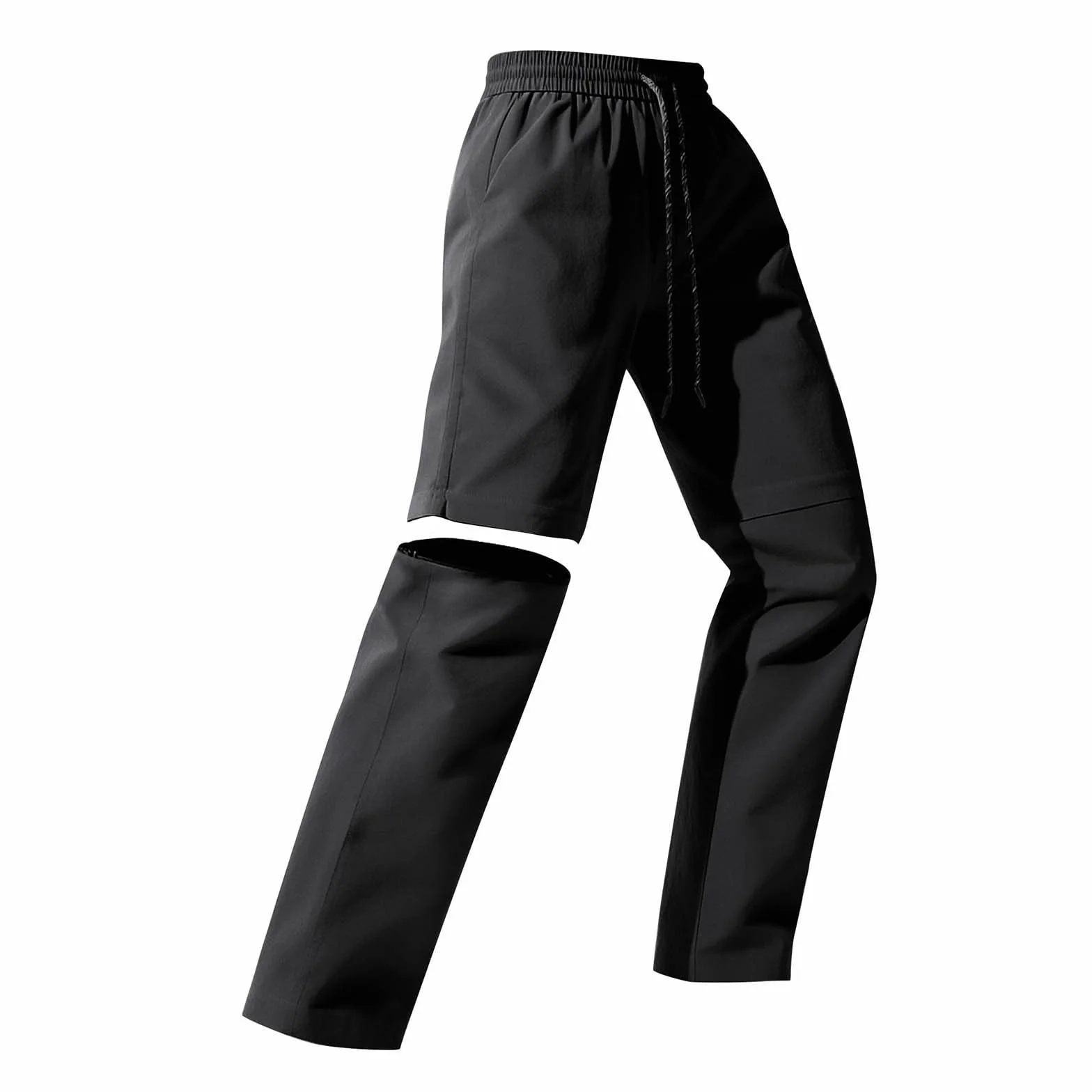 Pantalón de Senderismo Mujer Convertible, Ligero Transpirable Secado Rápido Pantalón Safari Exterior Verano Pantalón de Trabajo Técnico para Trekking
