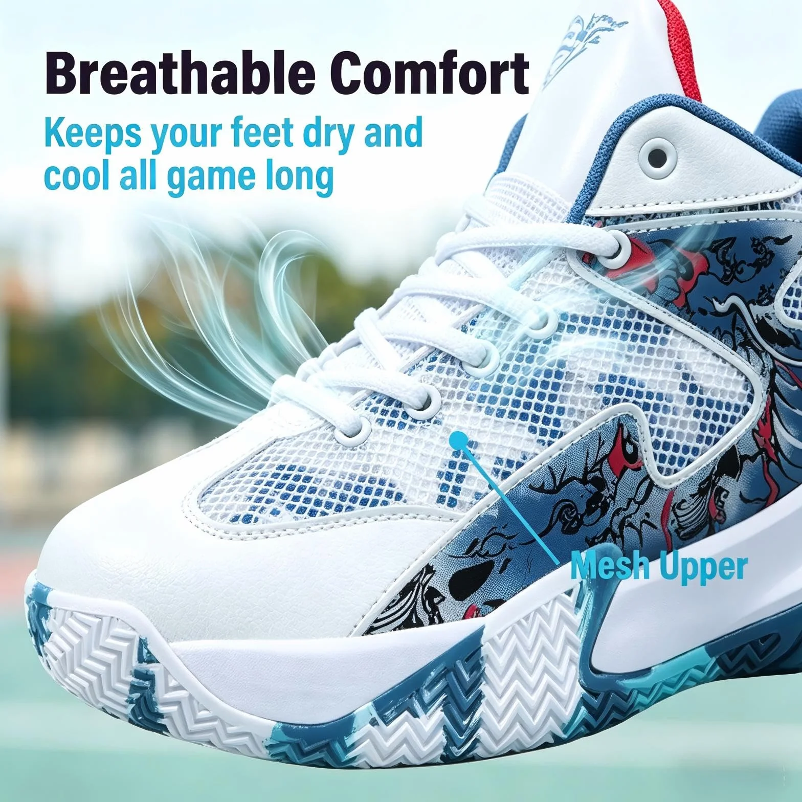 Zapatillas de Baloncesto Altas Unisex con Protección de Tobillo Antideslizantes Respirables Tallas 37-46 EU