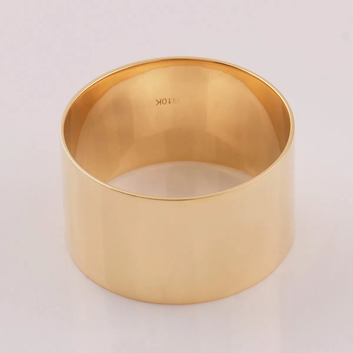 Alianzas de boda, oro amarillo de 9 K/14 K/18 K, ancho 12 mm, bisutería de regalo de cumpleaños