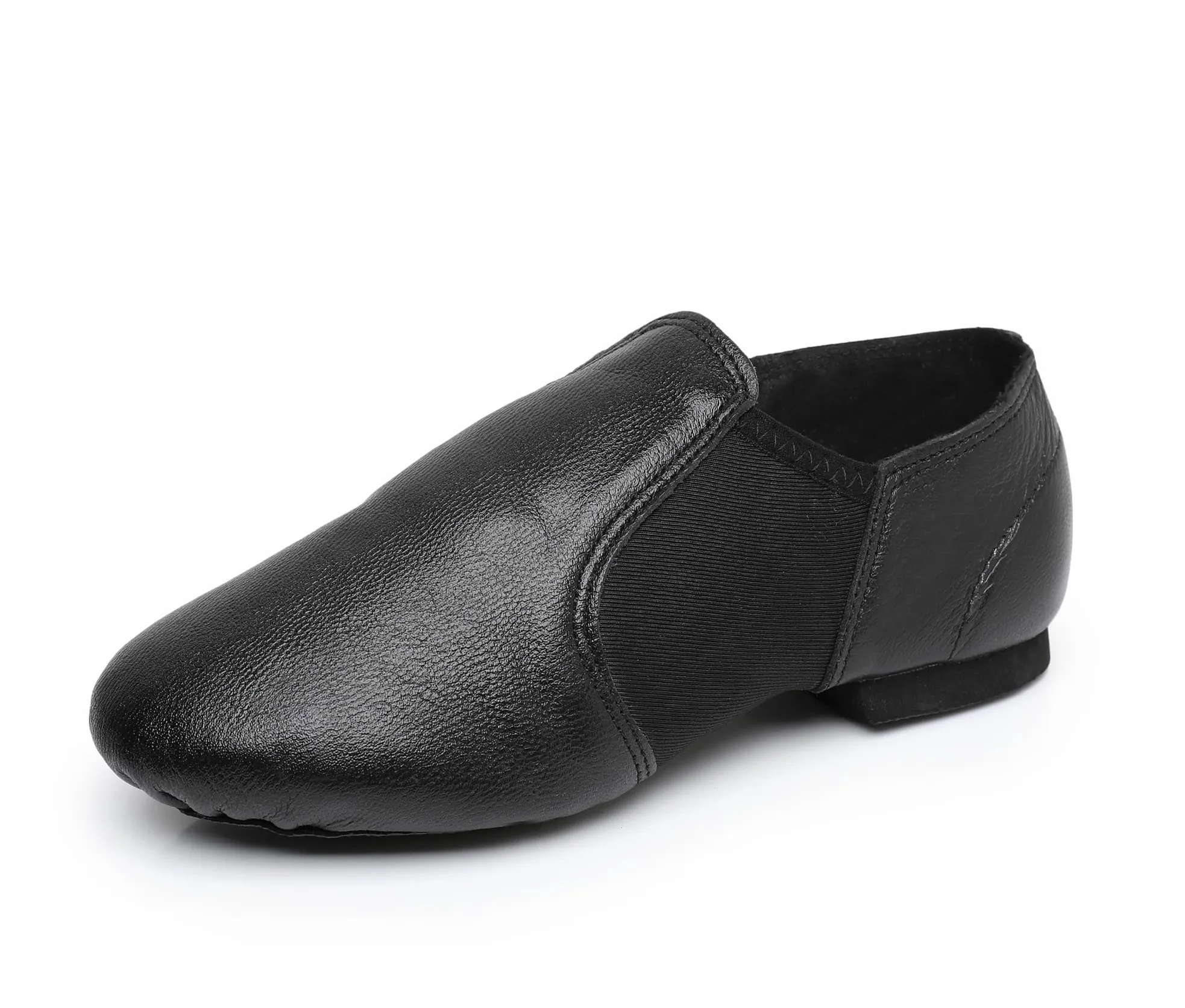 Rosefinch Zapatillas de Baile de Jazz para señoras Zapatillas de Ejercicio de Fondo Blando Zapatillas de Ballet de Yoga elásticas Zapatillas de Baile de Cuero, 34-42EU