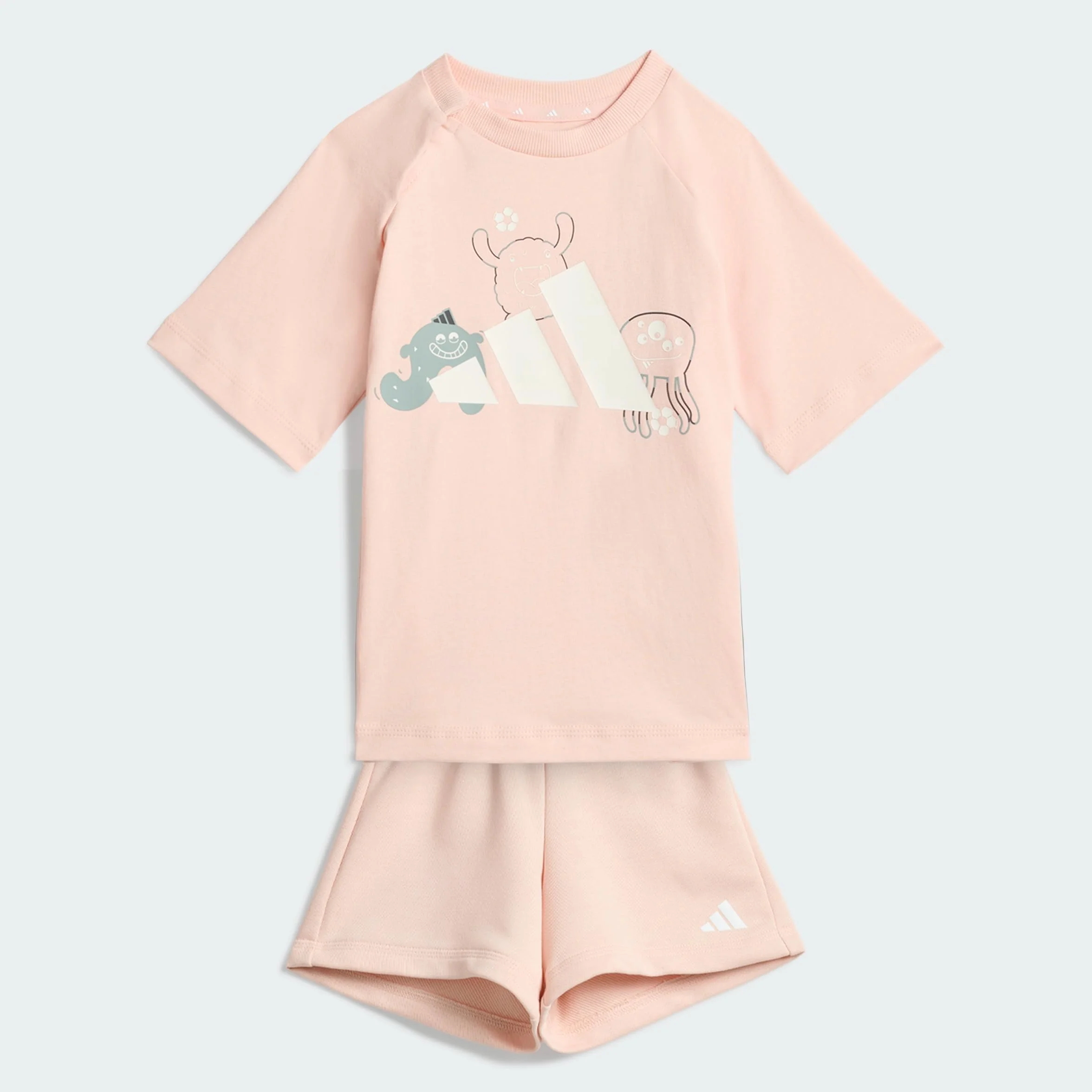 adidas Unisex Kids' CONJUNTO CON CAMISETA TIRO_NSTER