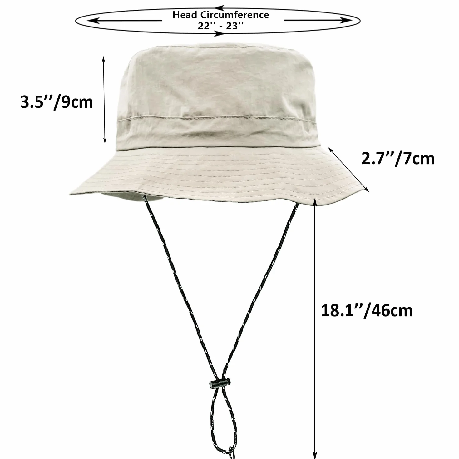 Gorro Lluvia Impermeable Plegable Unisex para Playa Senderismo