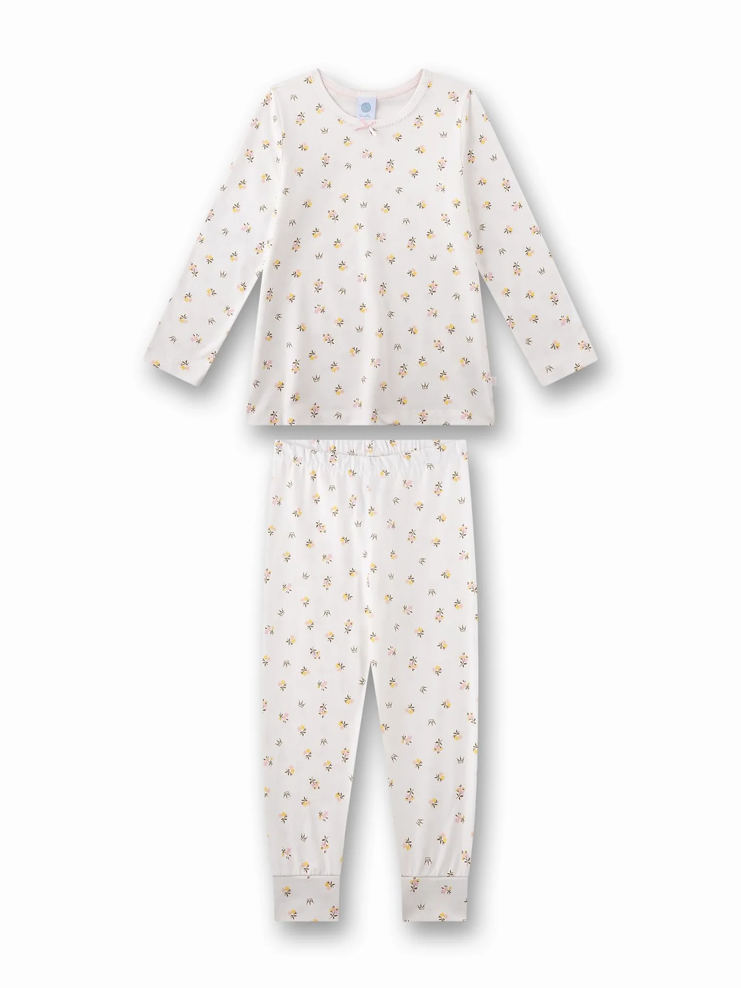 Sanetta 233750 Juego de Pijama, Color Beige, 140 para Niñas