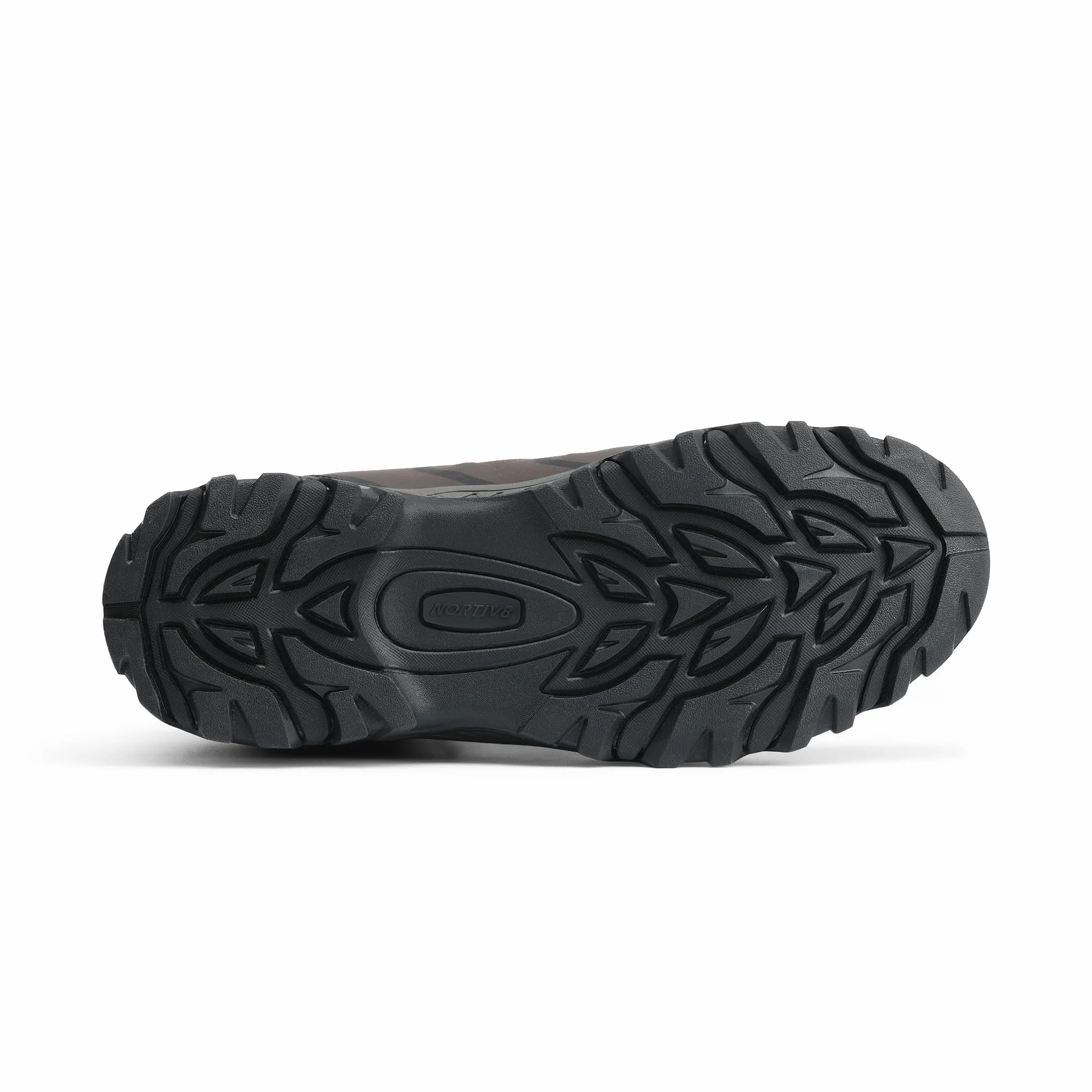 NORTIV 8 Botas de Montaña Zapatos de Senderismo Hombres Zapatillas Trekking Impermeables Ligeros al Aire Libre 160448_M-E