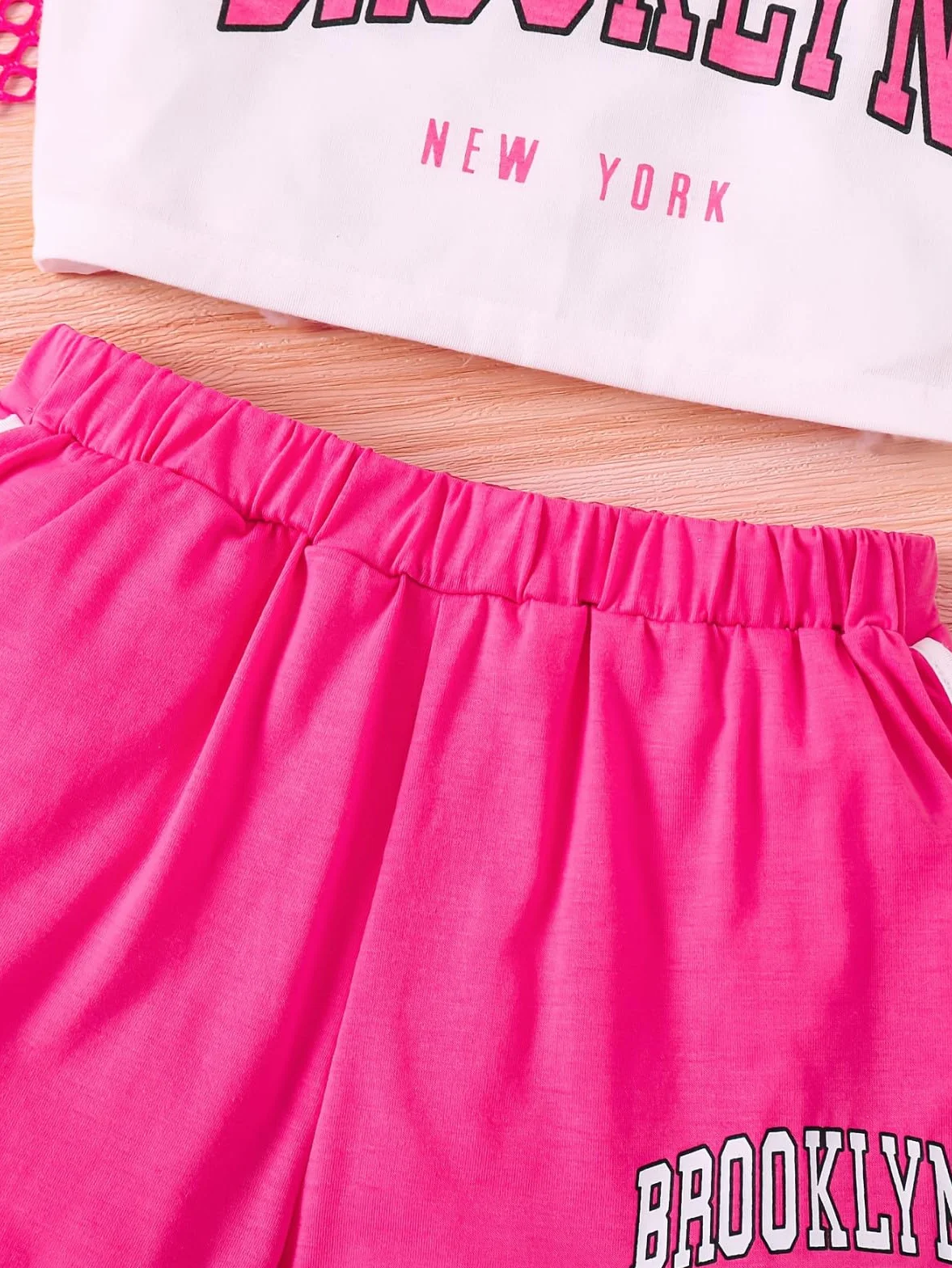 Chándal infantil de verano 3 piezas, conjunto deportivo sin mangas y pantalones cortos