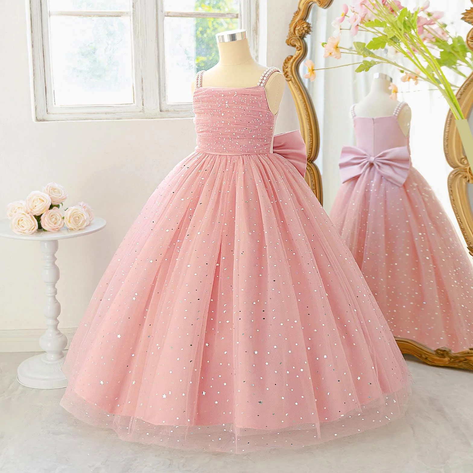 Tutu Ballet Niña Tutu Niña Falda Fin de Semana Casual Vestido Sin Mangas para Concursos De Belleza, Tutú Sofisticado Ideal para Fiestas Formales Y Sesiones De Fotos Profesionales
