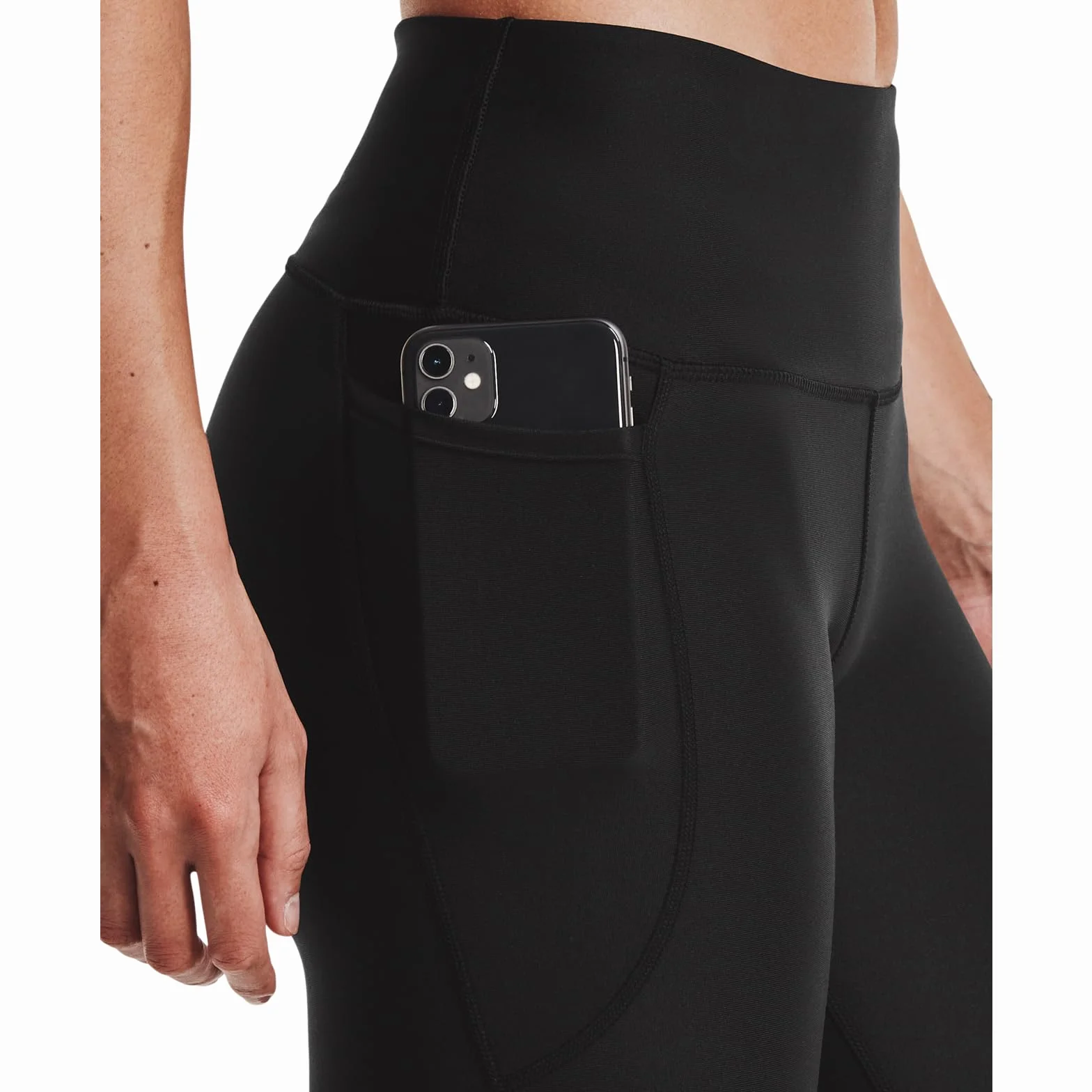 Under Armour Armour Hi Ankle Leg - Leggings Deportivos de Cintura Alta con tecnología antiolor, Mallas Deportivas Transpirables con Tejido Heatgear Mujer