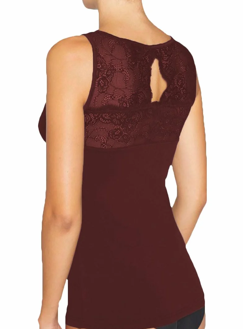 YSABEL MORA Camiseta Térmica Sin Mangas Encaje Elegante y Cómoda, Protección Térmica Avanzada, Libertad de Movimiento, Ideal para Cualquier Ocasión, Tecnología Antihumedad.