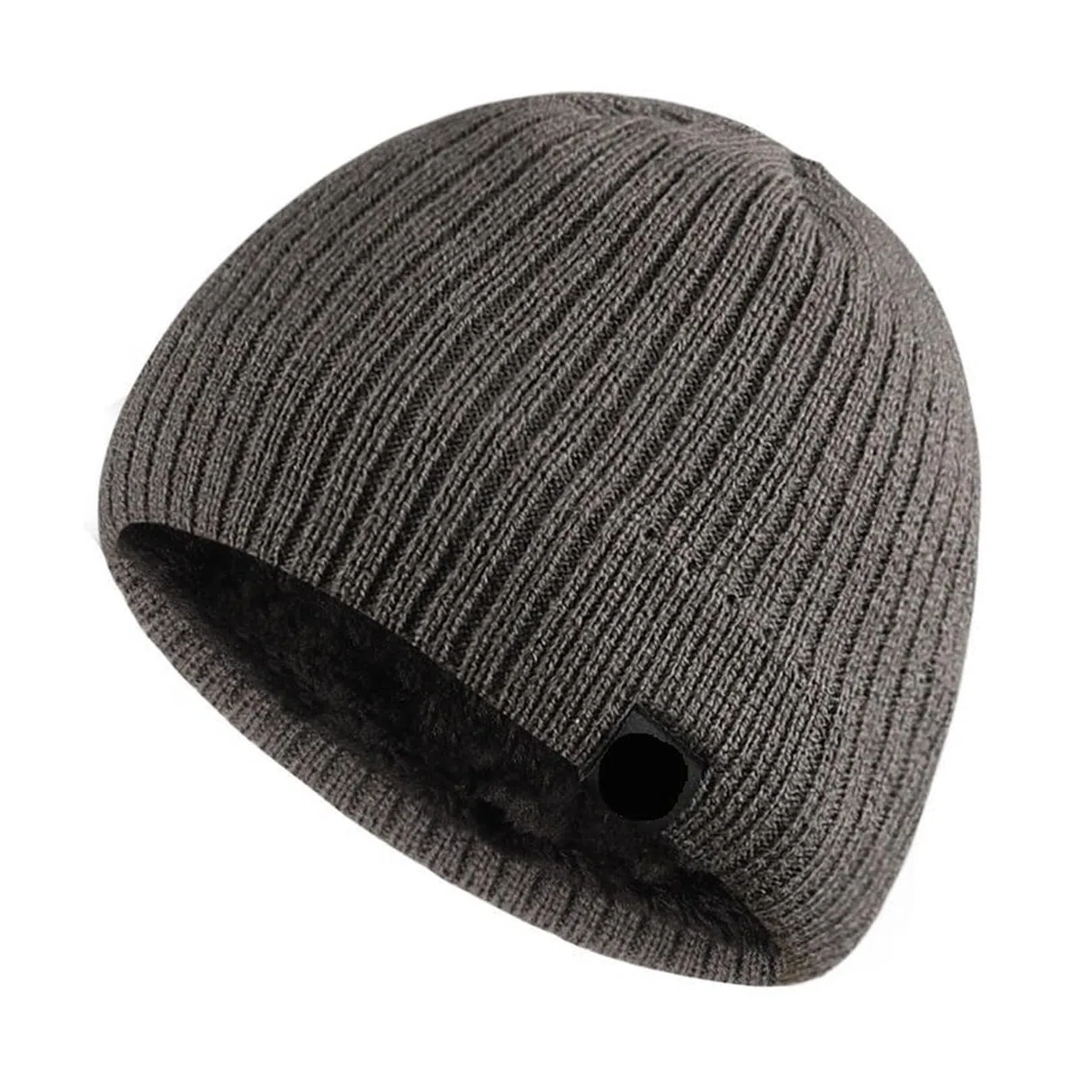 Genérico Gorro de mezcla térmica punto grueso otoño/invierno