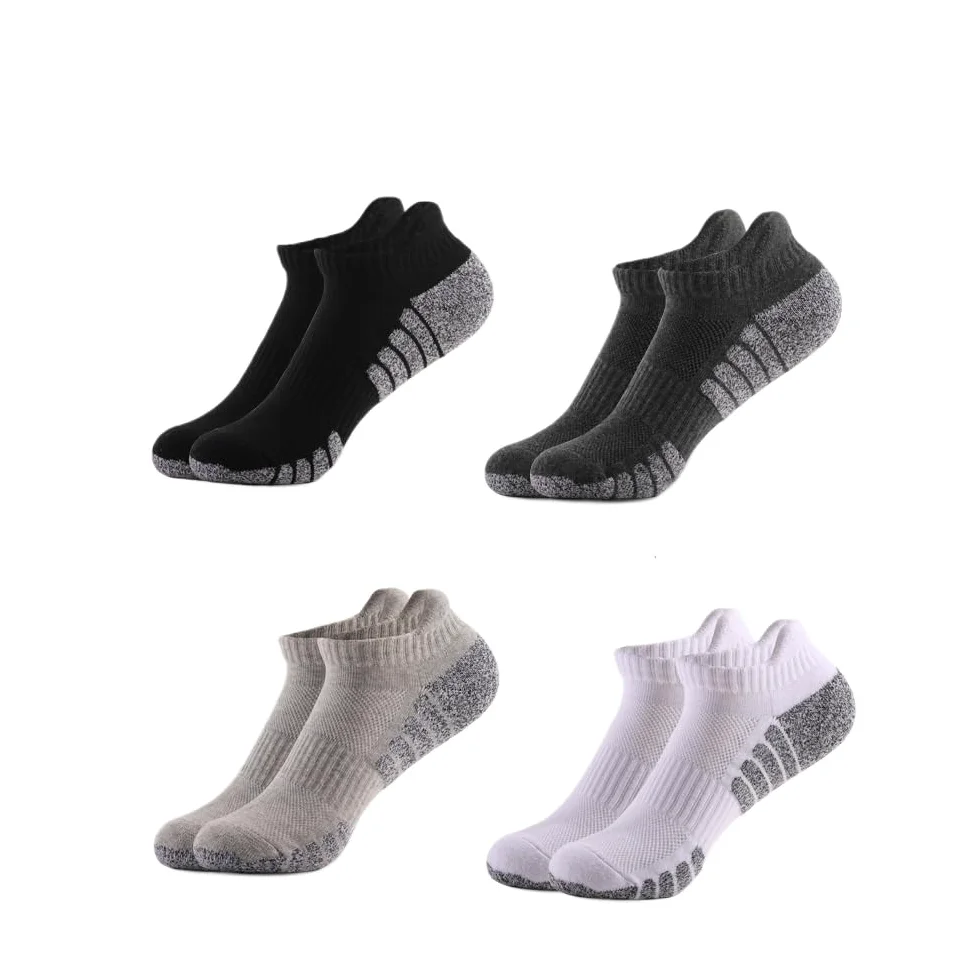 Calcetines deportivos acolchados: calcetines acolchados for correr largas distancias for hombres y mujeres, calcetines deportivos transpirables