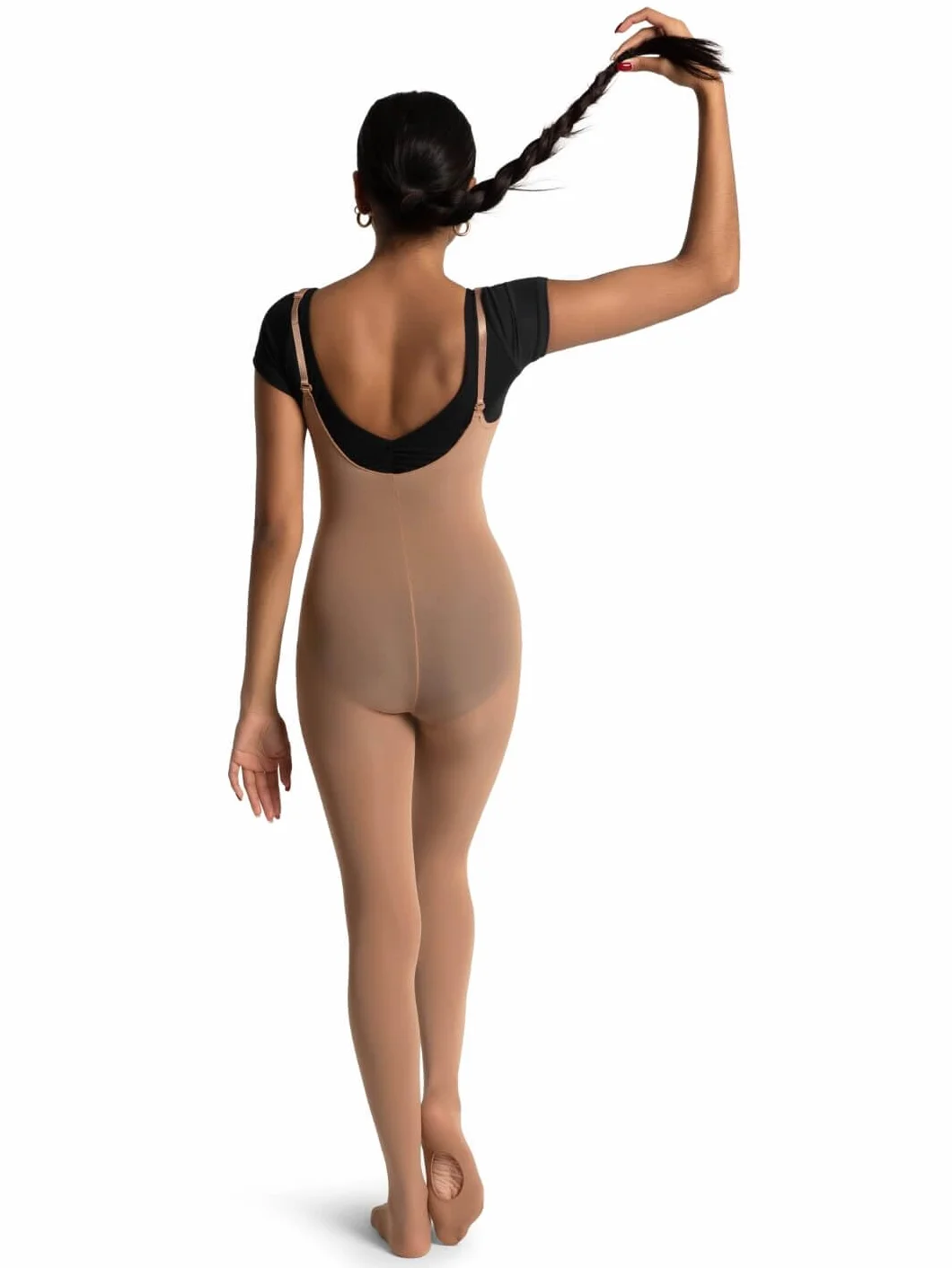 Capezio Medias Convertibles Mallas Mujer