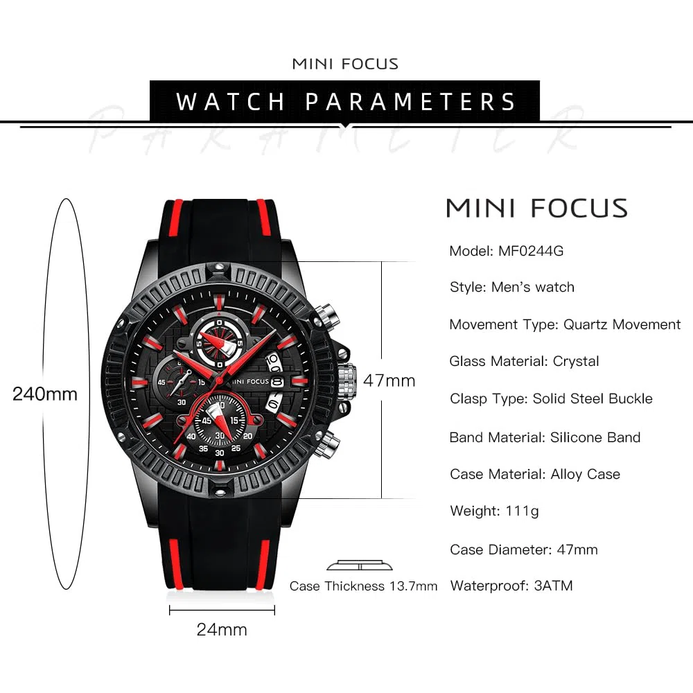 Reloj - MINI Focus - para - MF0244G-04