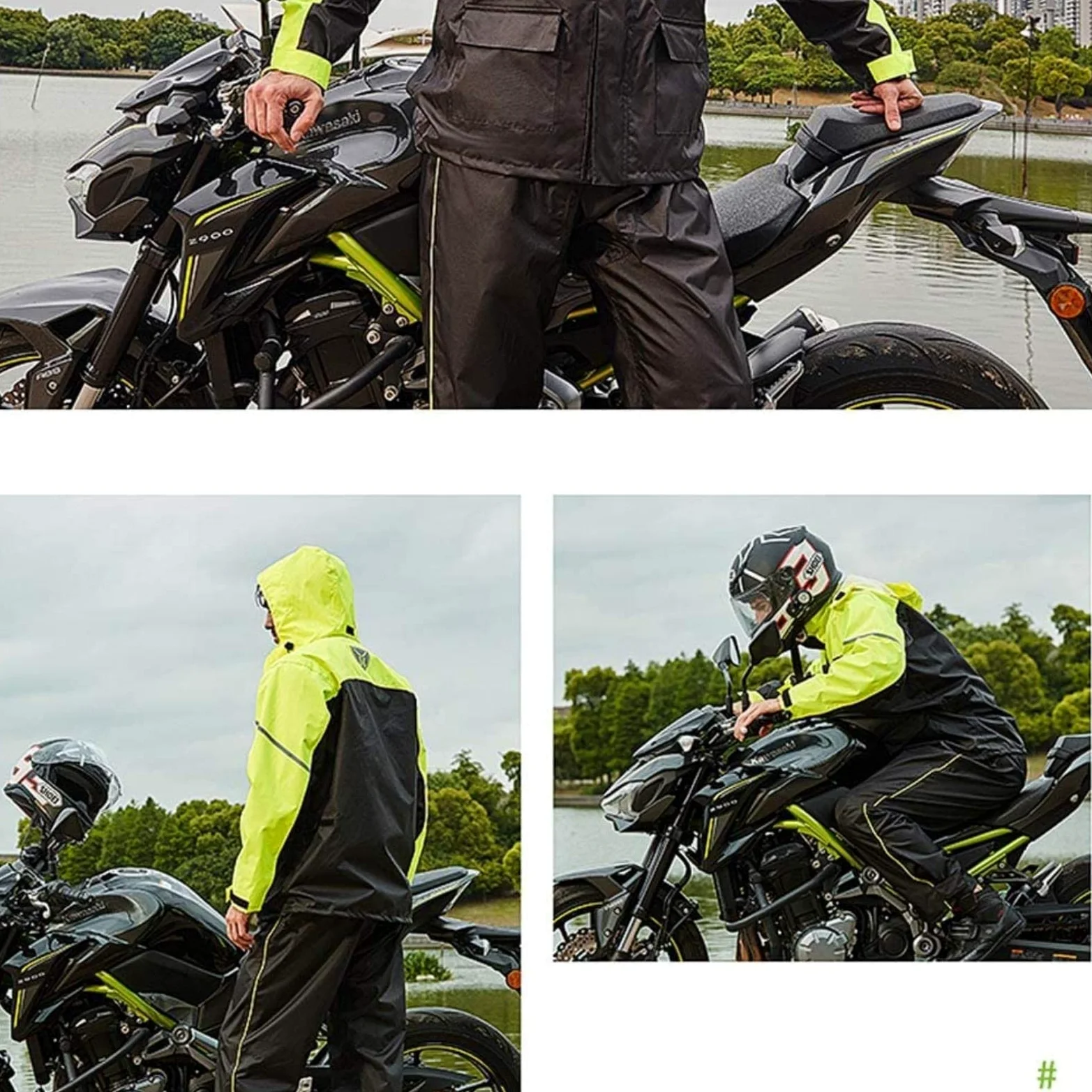 Trajes de Lluvia para Hombres, Mujeres Running Rain Jacket Men's Classic Cycling Rain -impermeal Capas de Poncho Ligero Ligero for al Aire Libre, Acampar, Viajar, Amarillo (Size : S)