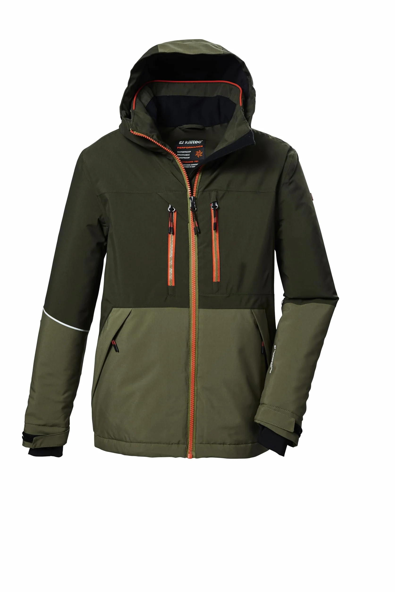 Killtec Ksw 388 Bys Ski Jckt Chaqueta de esquí/chaqueta funcional con capucha y protección contra la nieve Niños