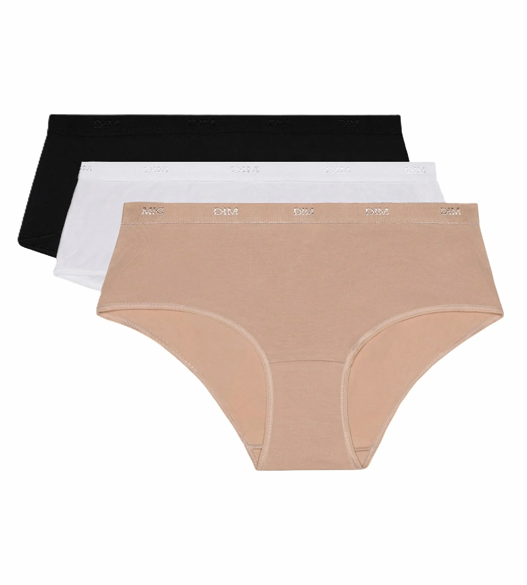 Dim Juego De 3 Bóxers Les Pockets Ecodim Acabado Invisible Mujer x3