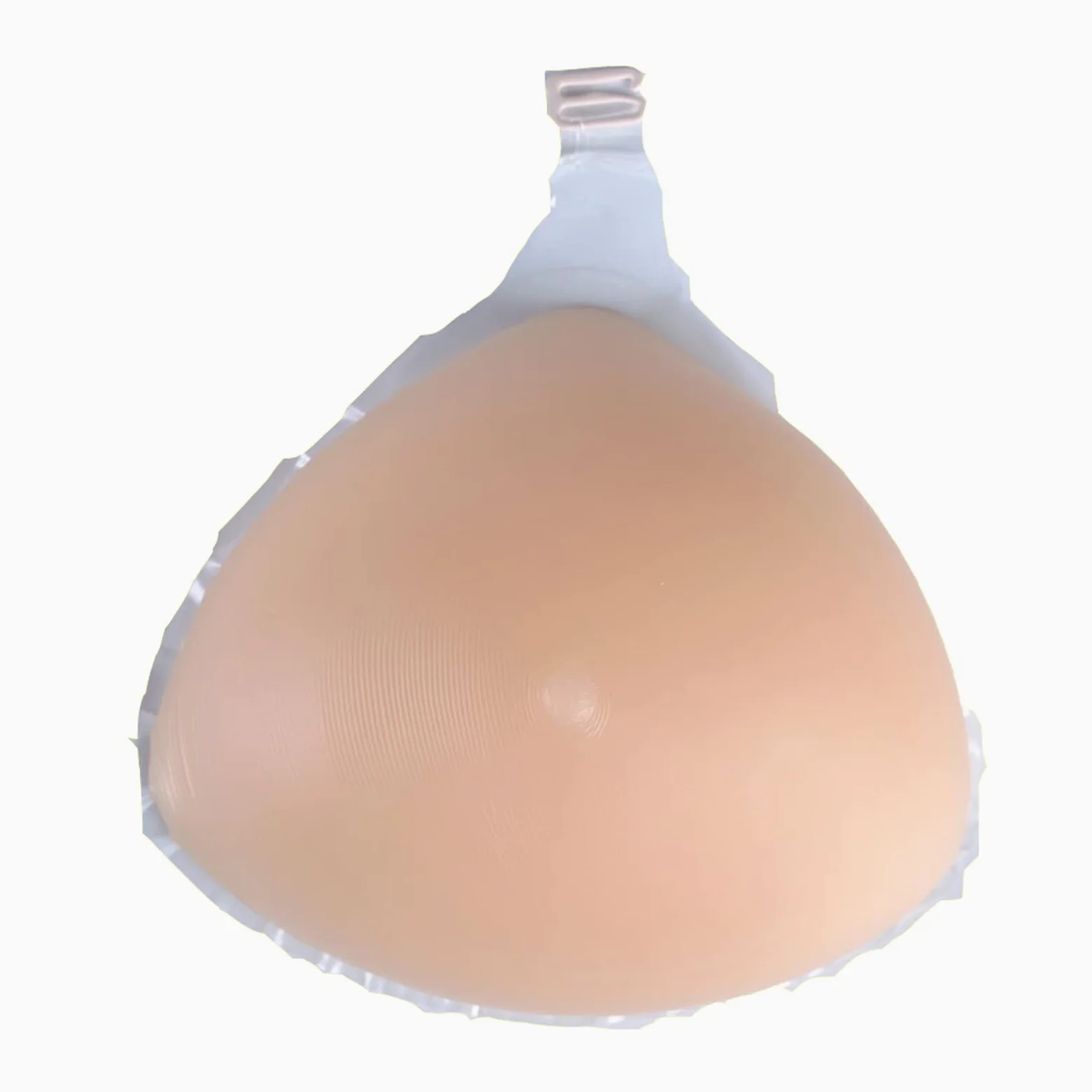 Gancho triangular de silicona for pechos falsos, almohadilla protésica for, compatible con sujetadores comunes