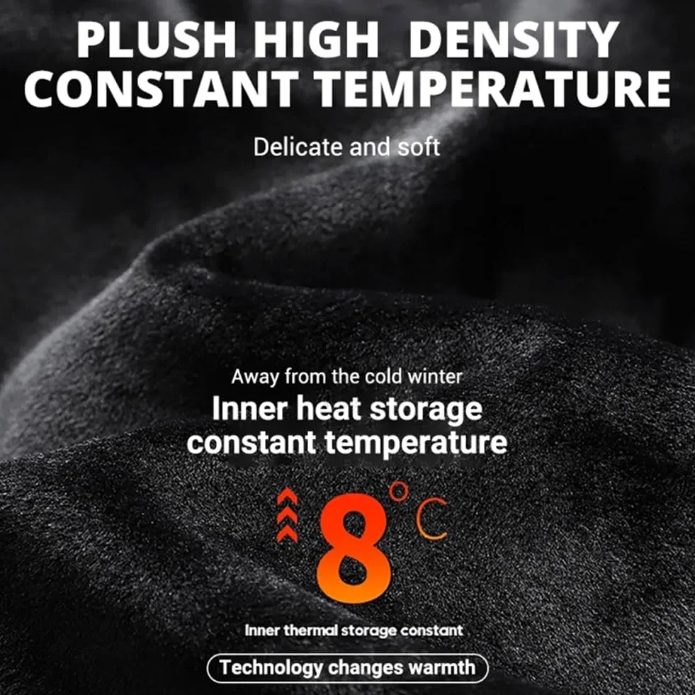 Ropa Interior Térmica De Manga Larga con Forro Polar Suave Y Calefacción Eléctrica por USB