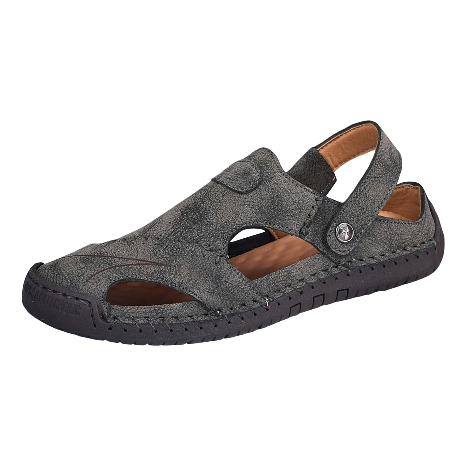Sandalias Playa Hombre Suela de Goma Malla Transpirable con Bandas Ajustables Senderismo Casual Chanclas Piscina Zapas Calzado Sandalia Antideslizante Comodo para Vacaciones Natacion