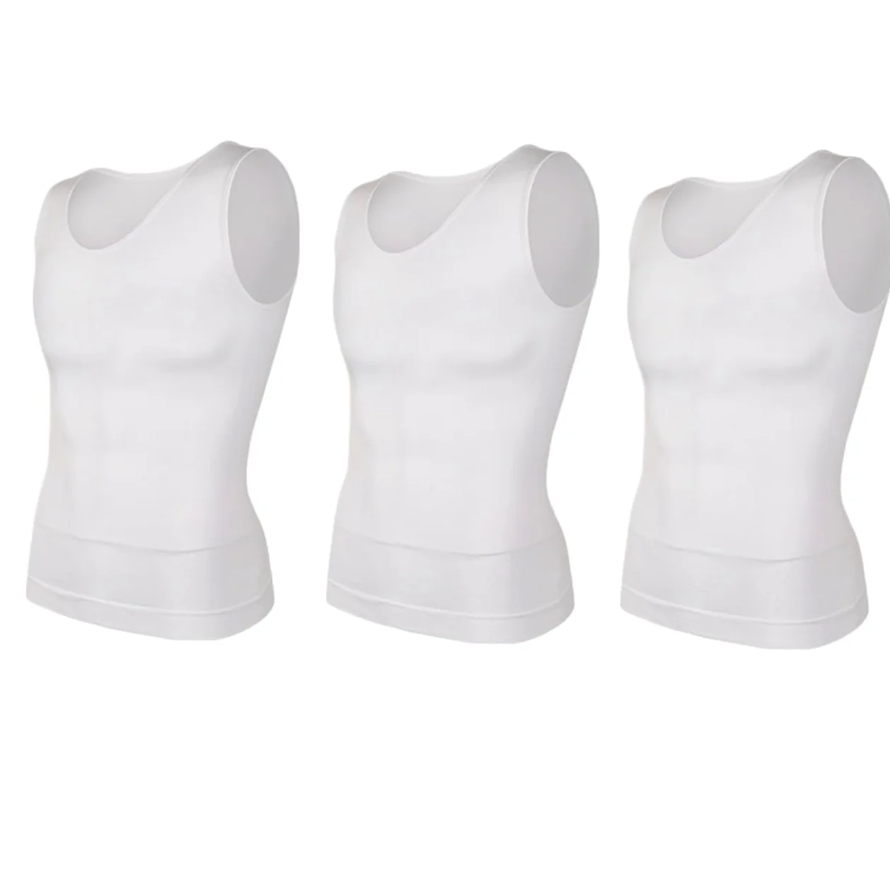 Prendas Moldeadoras Hombre Camisetas de compresión for Hombre, Faja Reductora Abdomen, Camiseta for Vientre Plano, Chaleco Adelgazante, Entrenador Cintura, Entrenamiento físico