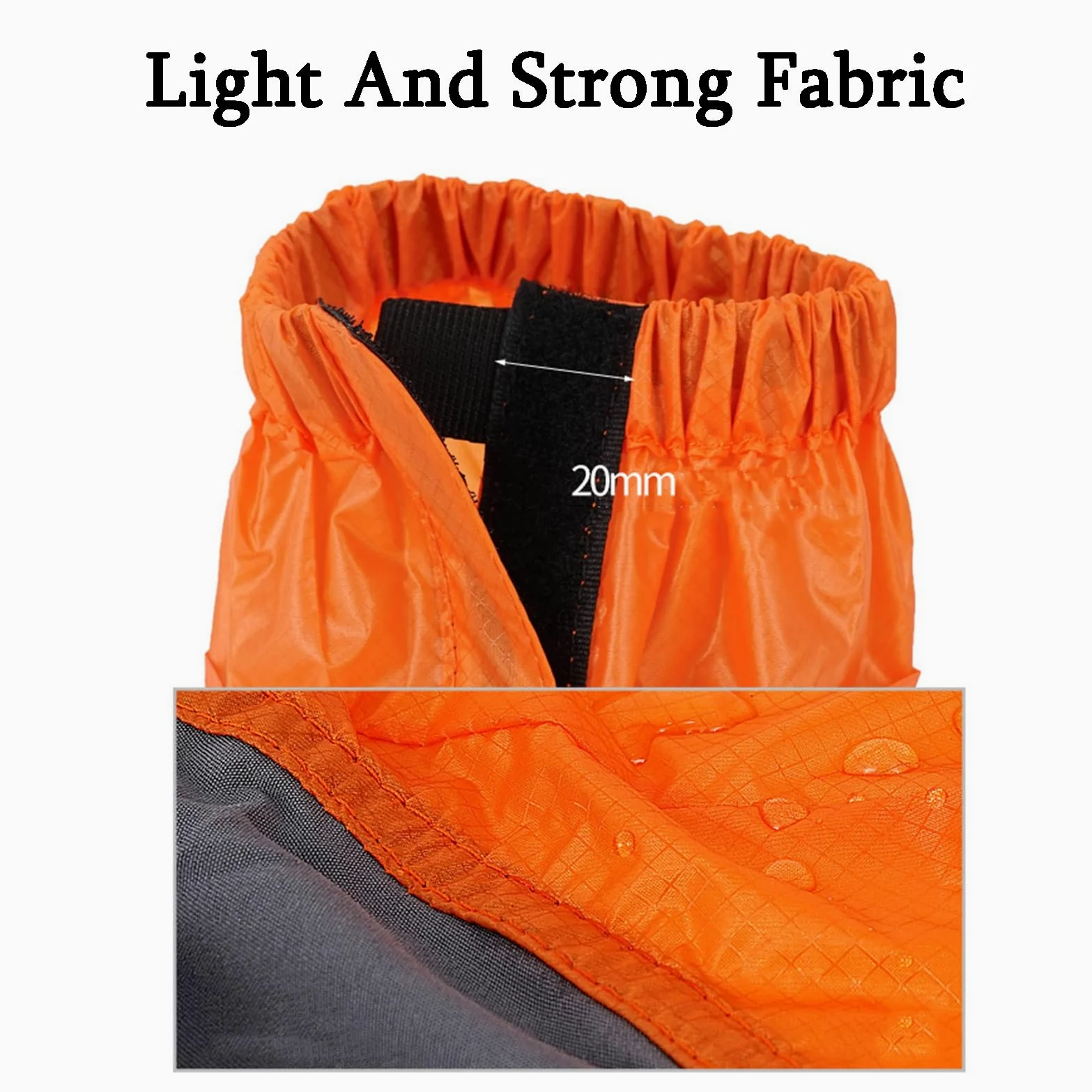 Genérico Polainas For Piernas, Par De Polainas Portátiles For Nieve, Polainas De Senderismo Plegables, Adecuadas For Senderismo, Esquí, Senderismo Montaña Montañismo.