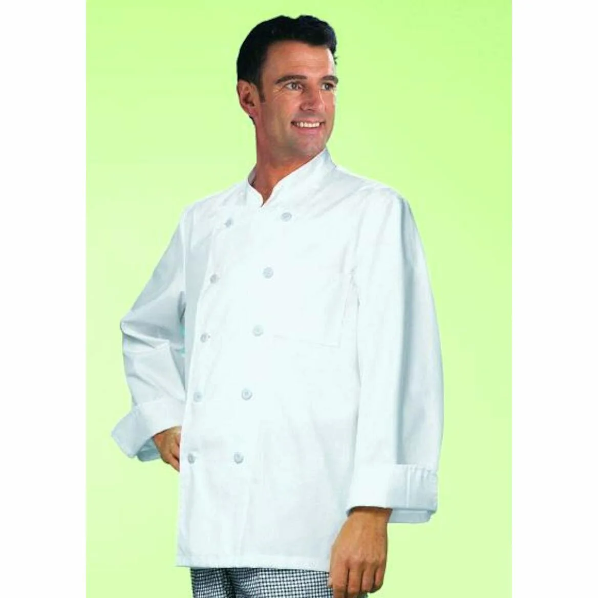 Leiber Chaqueta de cocinero blanco - unisex, Blanco, 90