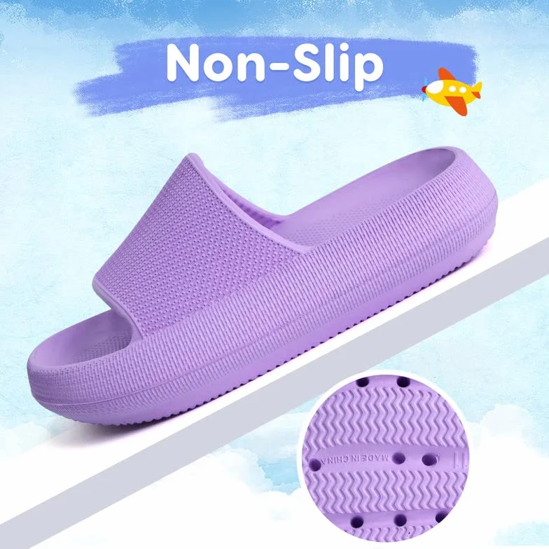 Chanclas Niño De Baño Niña Zapatos De Playa Y Piscina para Niño Sandalias de Diseño Antideslizante Zapatos De Ducha Ligero Chanclas EU29-37