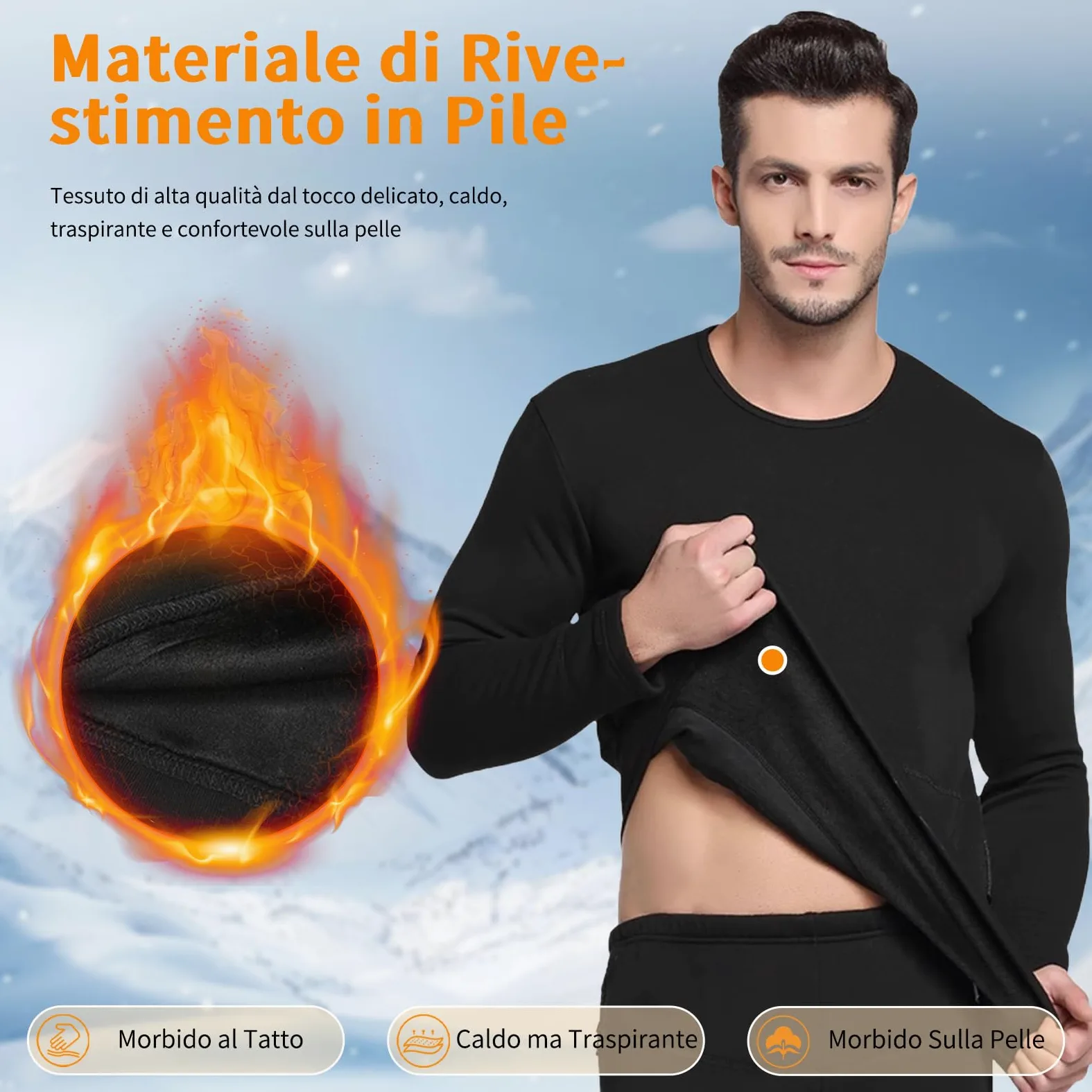 Camiseta Calefactable Hombre Mujer, Ropa Interior Térmica Calefactable, Termico Lavable Jersey Eléctrica para Camping Senderismo Esquí Pesca Moto al Aire Libre