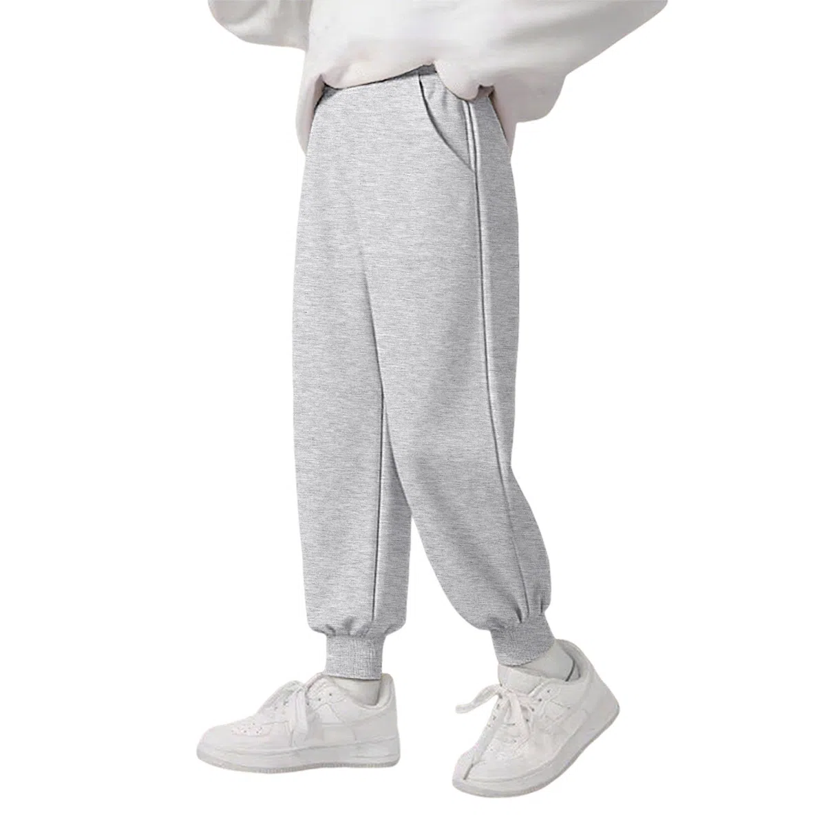 WINWUQB - Pantalones deportivos de forro polar para niños
