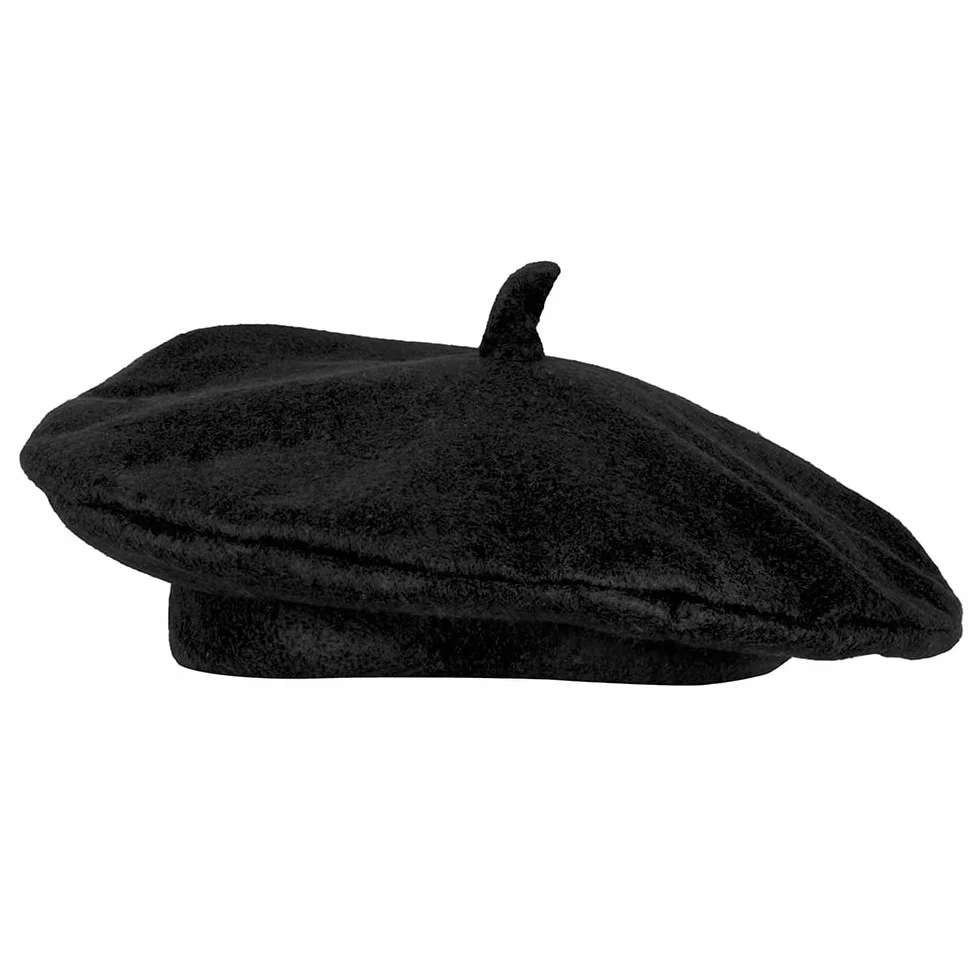 Boland - gorra, fieltro, sombrero, gorro, Francia, artista, pintor, tocado, accesorio, disfraz, carnaval, fiesta de disfraces
