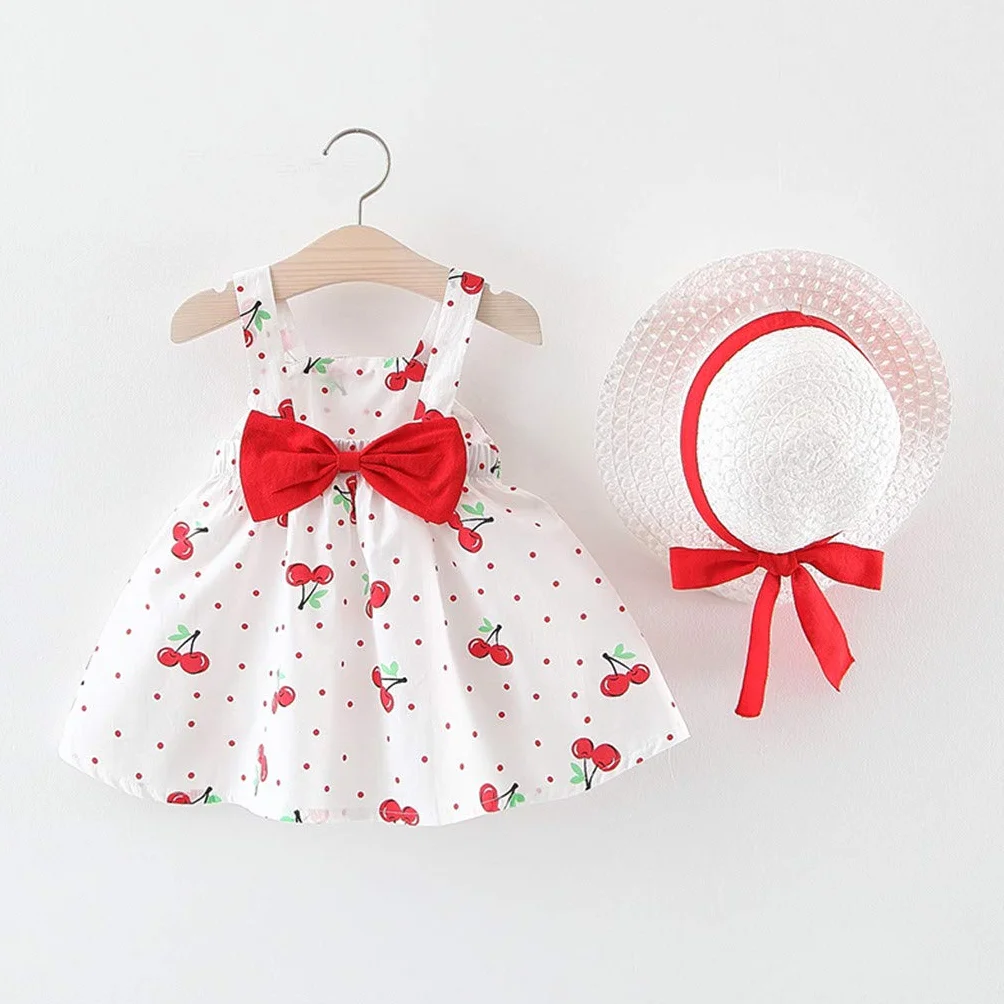 Generisch Chándal para niños, traje de princesa para niñas, vestidos de bebé, gorro de arco, sin mangas, ropa y conjunto de sudaderas