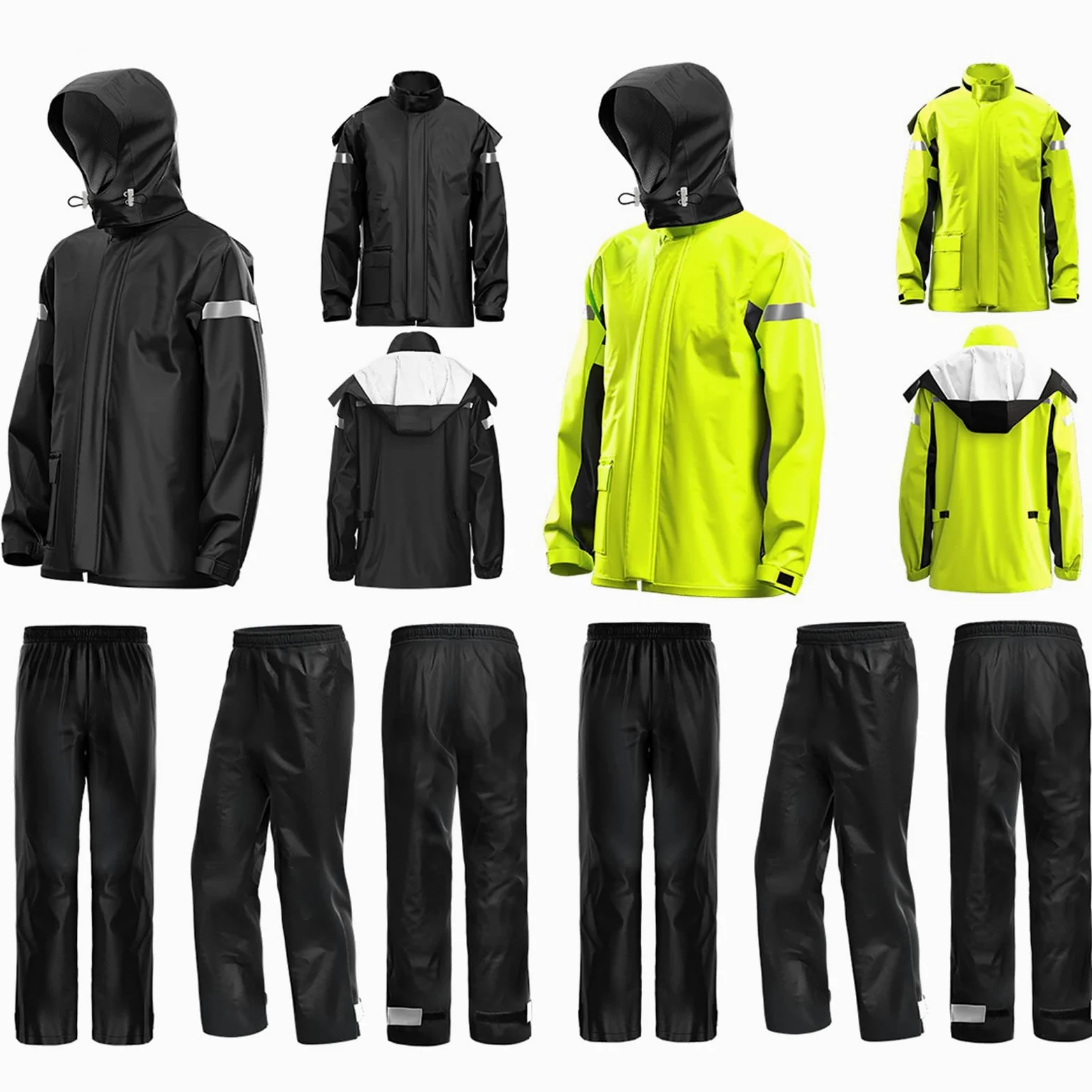 Poncho impermeable Poncho impermeable para adulto, Chaqueta impermeable for lluvia, traje impermeable for hombres y mujeres, impermeable ligero y transpirable, ropa impermeable a prueba de viento, cha