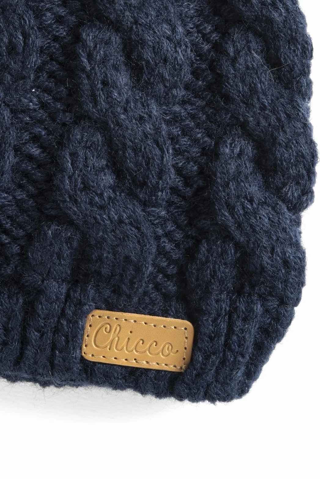 Chicco Set de Gorro y Guantes Niño y Niña en Tricot de Algodón, Gorro de Invierno, Ropa Niño y Niña, Designed in Italy