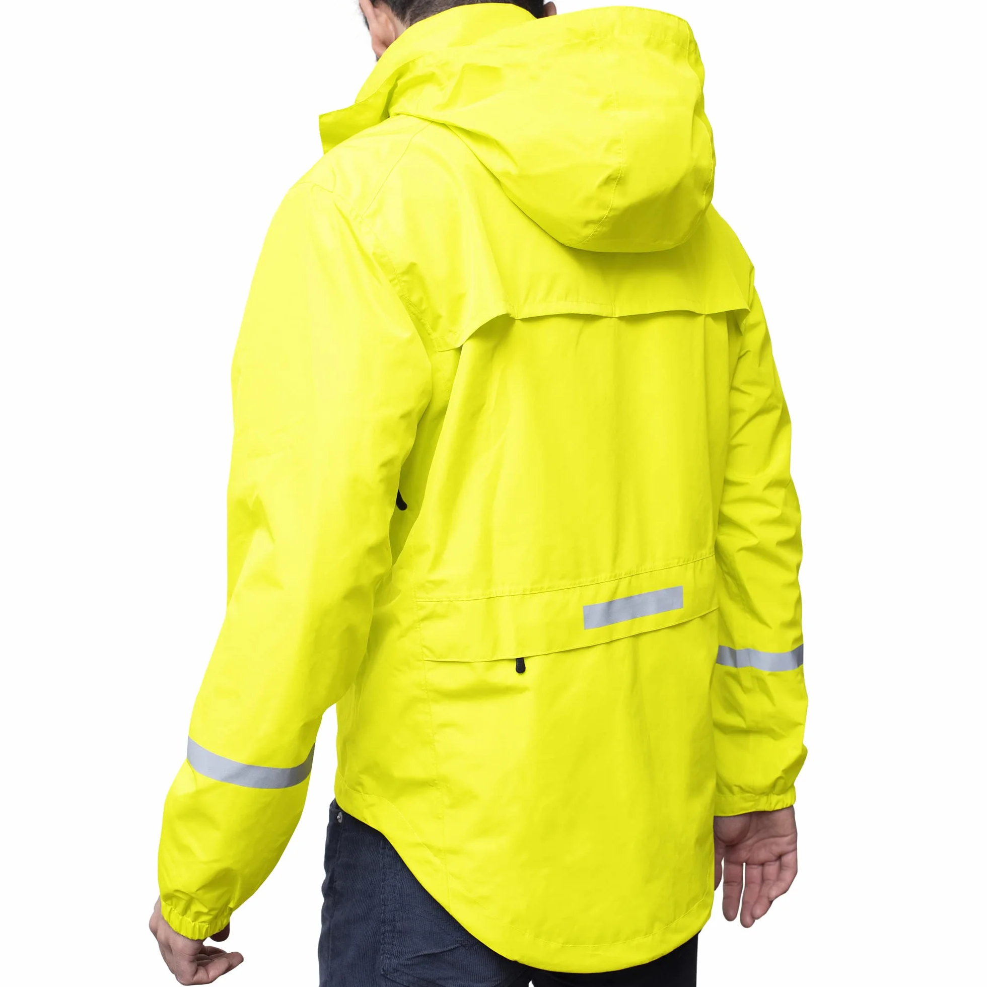 Rainrider Chubasquero impermeable reflectante para bicicleta unisex