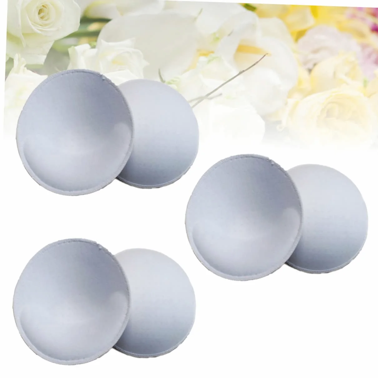SHERCHPRY 9 Pares Almohadillas De Sujetador Trajes De Baño Sujetador Push up Inserciones De Sujetador Invisibles Almohadilla De Sujetador Circular Insertos De Sujetador Push up