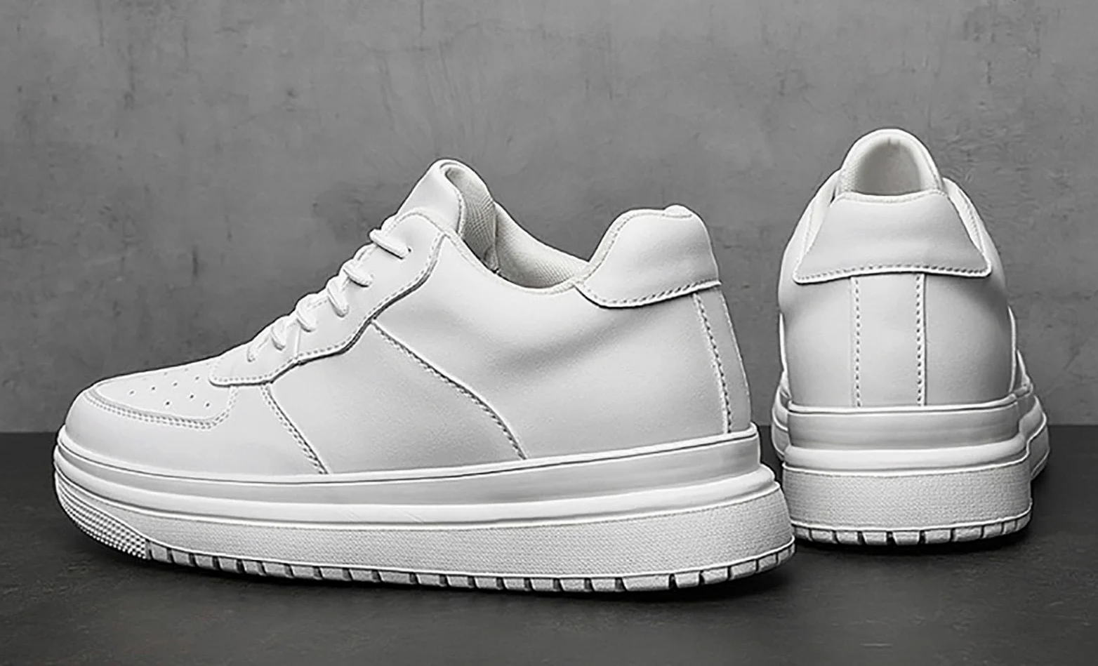 Generisch 2026 Zapatos con Elevadores Hombre 6/8/10cm Unisex Altura Ajustable Zapatos Casuales con Elevadores Antideslizantes Transpirables Zapatillas Elegantes Hombre Charol