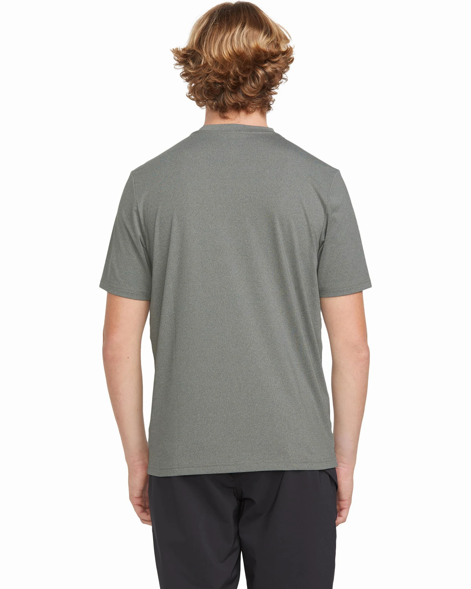 Volcom Stone Stamp - Camiseta de Manga Corta con Protección UPF 50+ Camisa de protección de Sarpullido Hombre