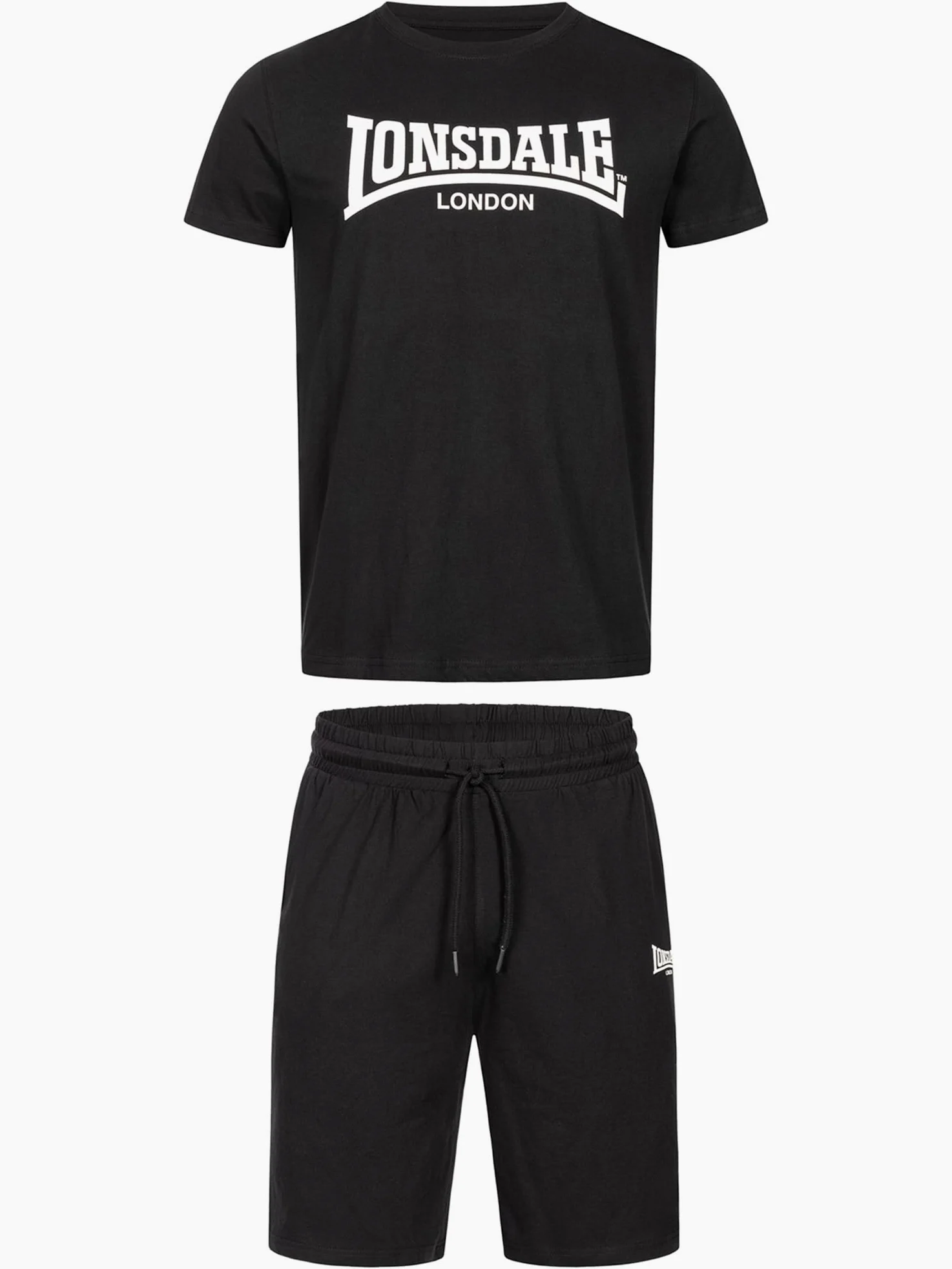 Lonsdale Moy Camiseta y pantalones cortos Hombre (Pack de 1)