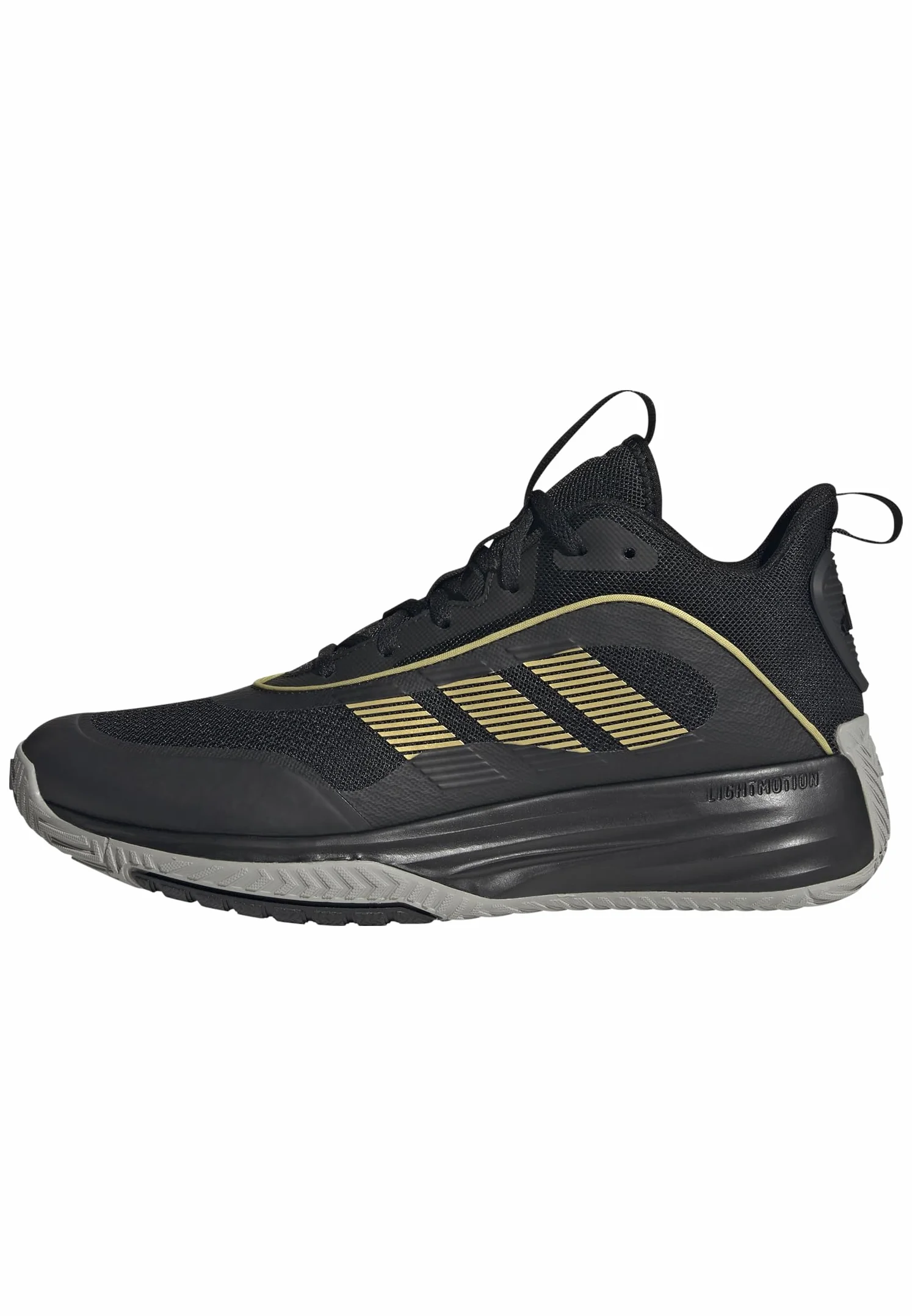 adidas Men's Own The Game 3 Core Black/Gold Metallic/Mgh Solid Grey 6 UK 39 1/3 EU