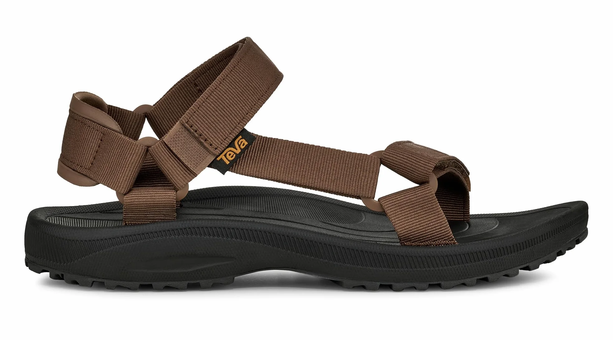 Teva Winsted - Sandalias de Senderismo para Hombre, Color marrón y Negro