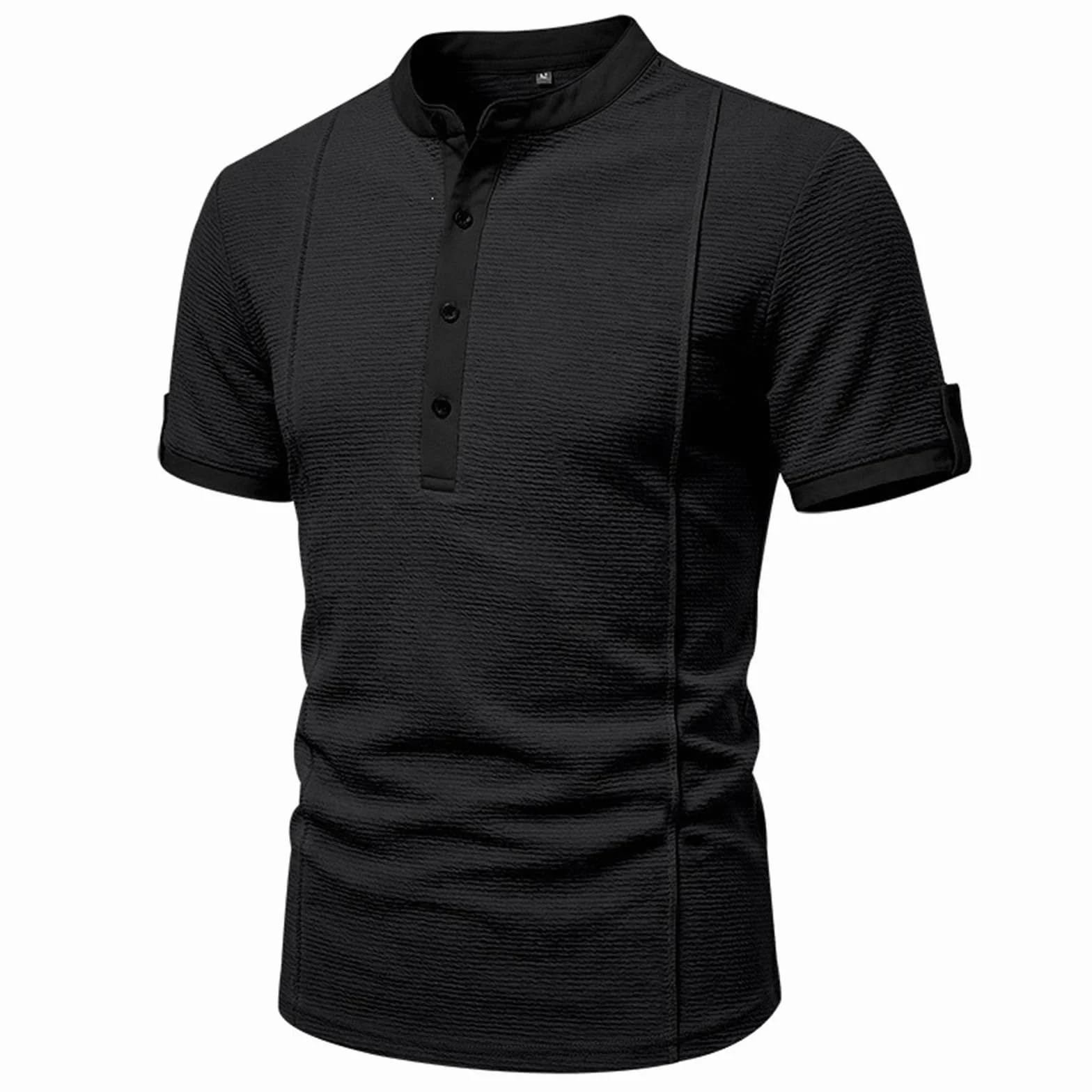 Breeze Polo hombre barriga cerveza elástico clásico tiempo libre golf transpirable cuello estructurado manga corta ocio ultrasuave