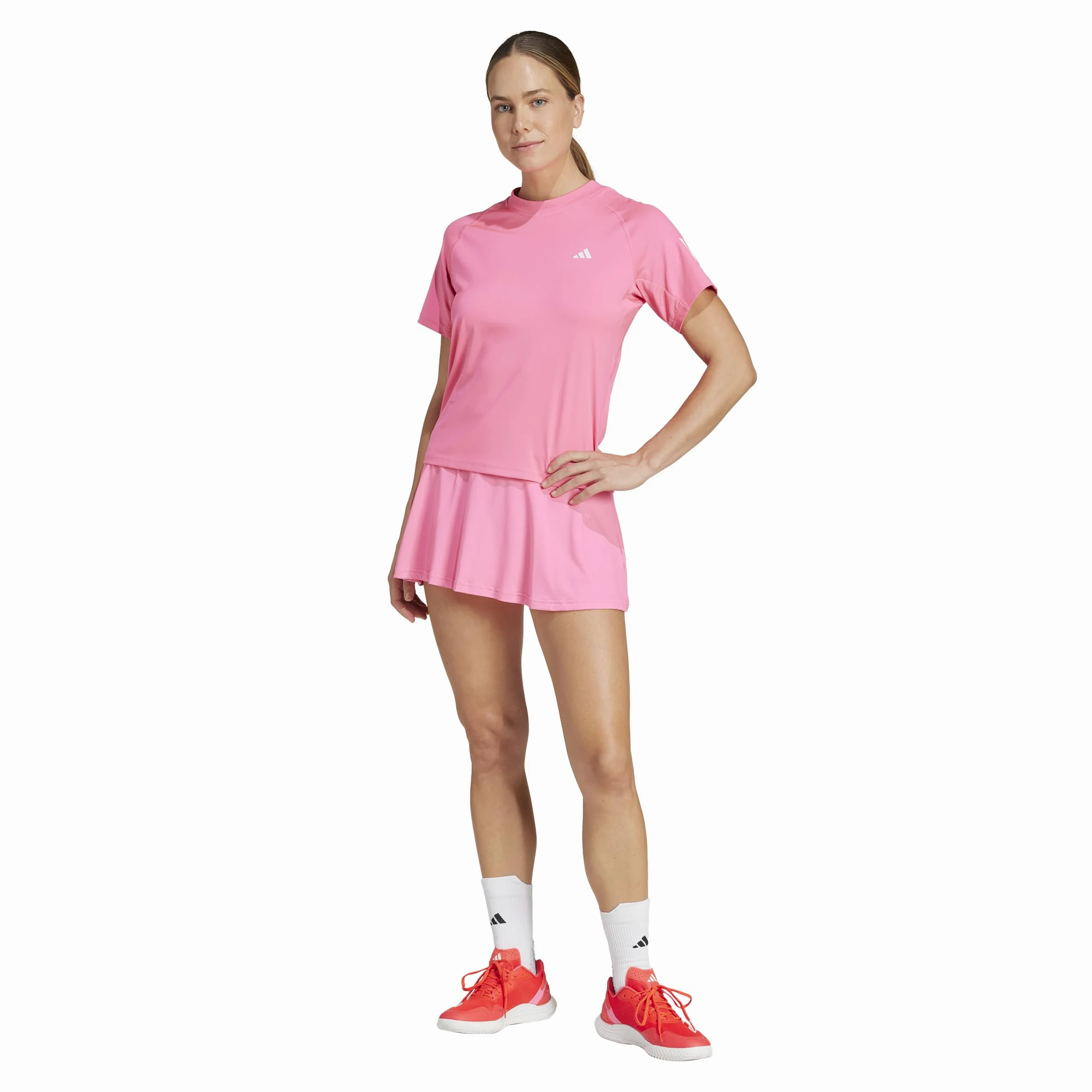 adidas Club Tennis Climacool 3-Stripes T-Shirt Club Tennis Climacool - Camiseta de 3 Rayas Mujer