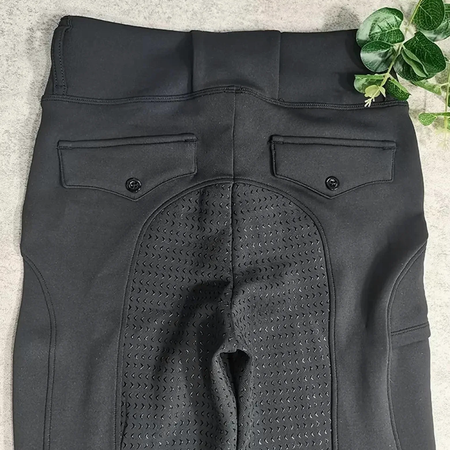Mallas De EquitacióN Pantalones deportivos de equitación con asiento completo for mujer, mallas ecuestres, ropa invierno