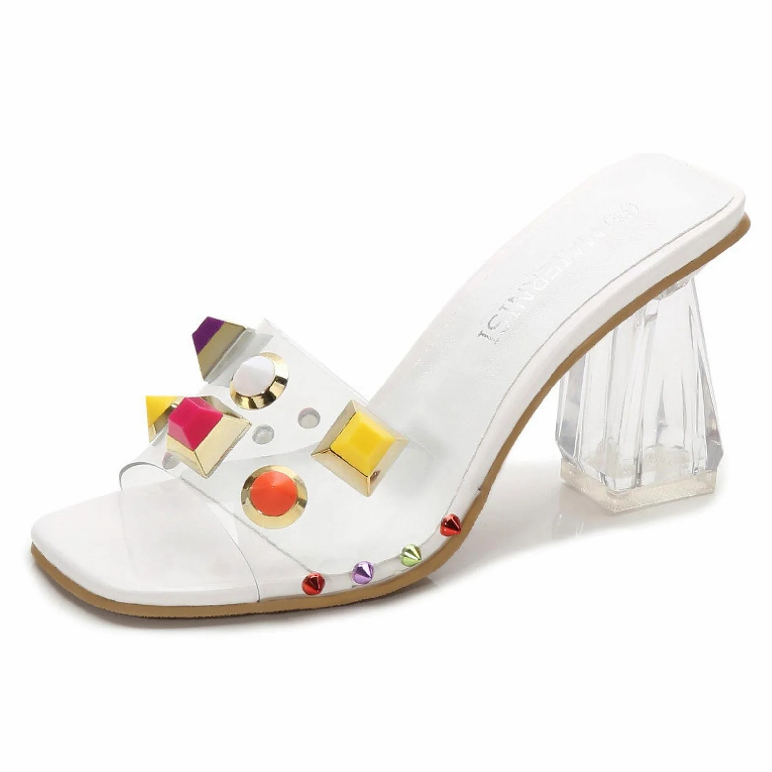 Zapatos de tacón de aguja de verano de 8 cm con correa de tobillo sandalias romanas para mujer sexy sandalias de fiesta de tacón alto de moda